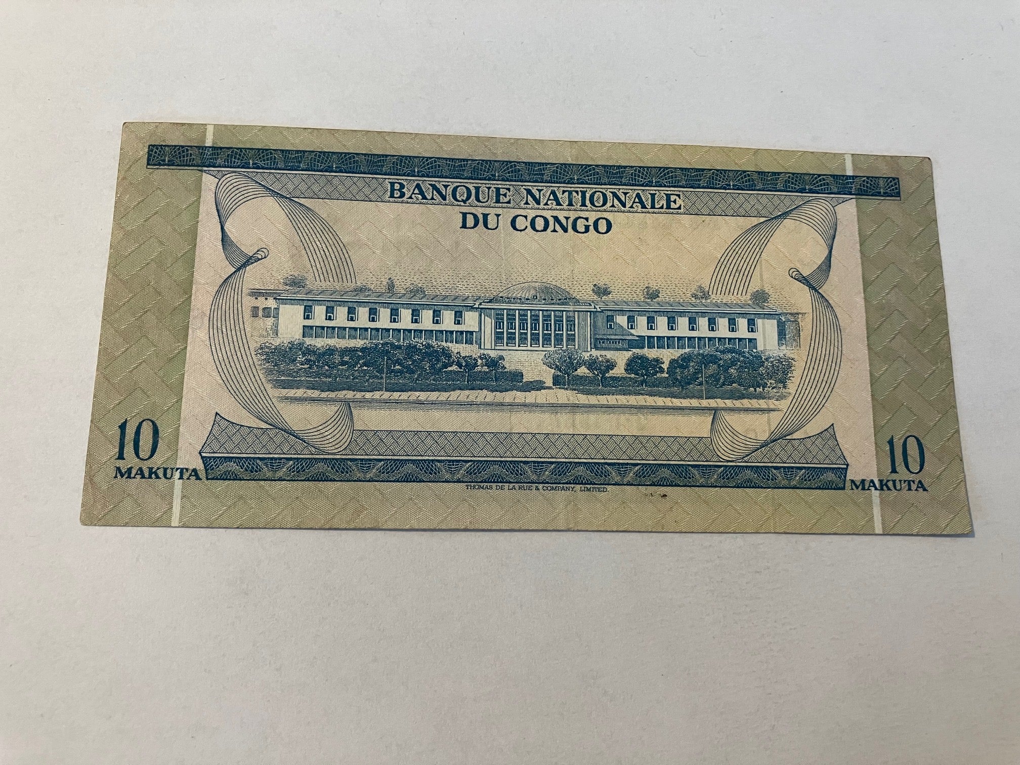 10 Makuta 1967 Congo