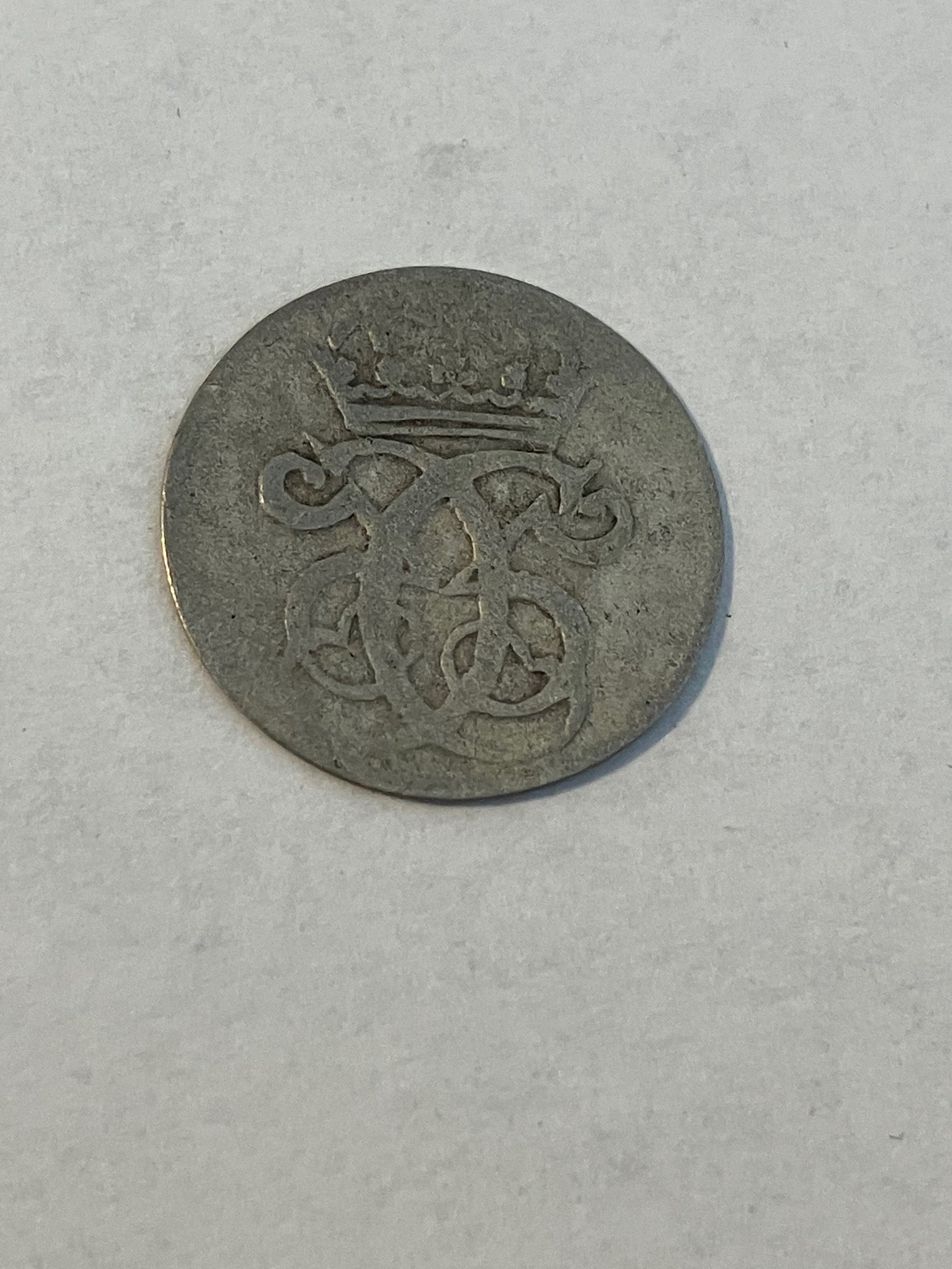 2 Skilling 1686 - Slidt