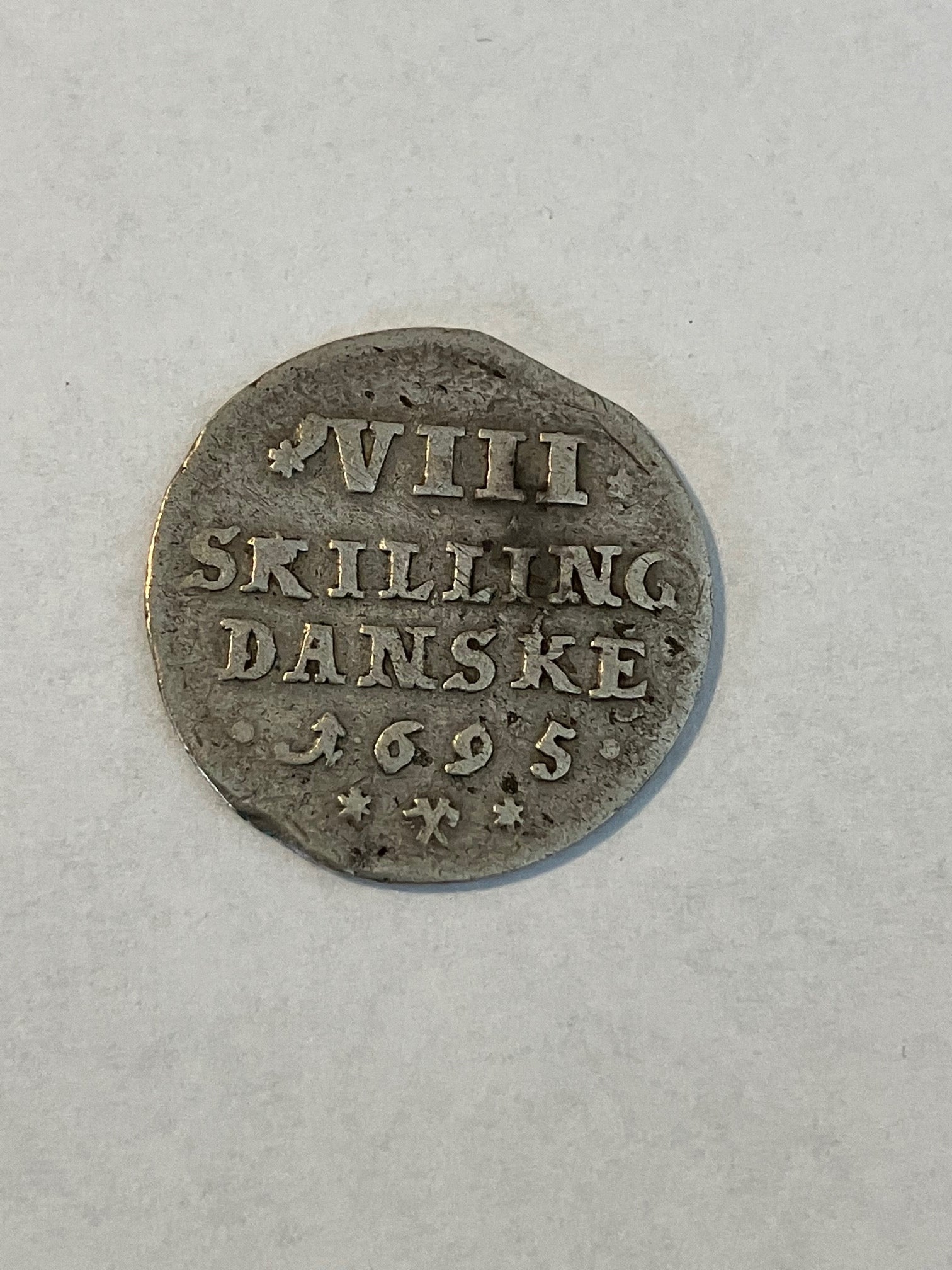 8 Skilling 1695 Glückstadt