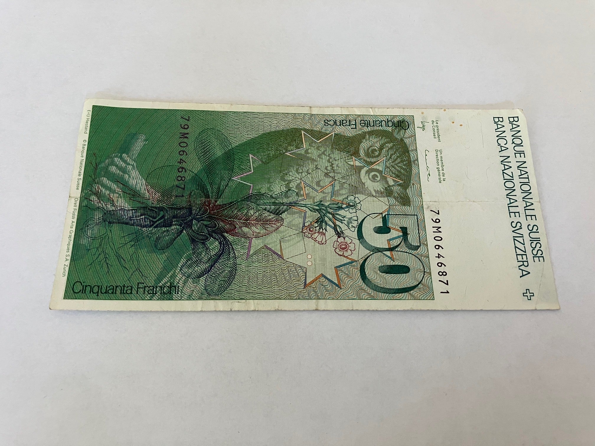 50 Francs Switzerland