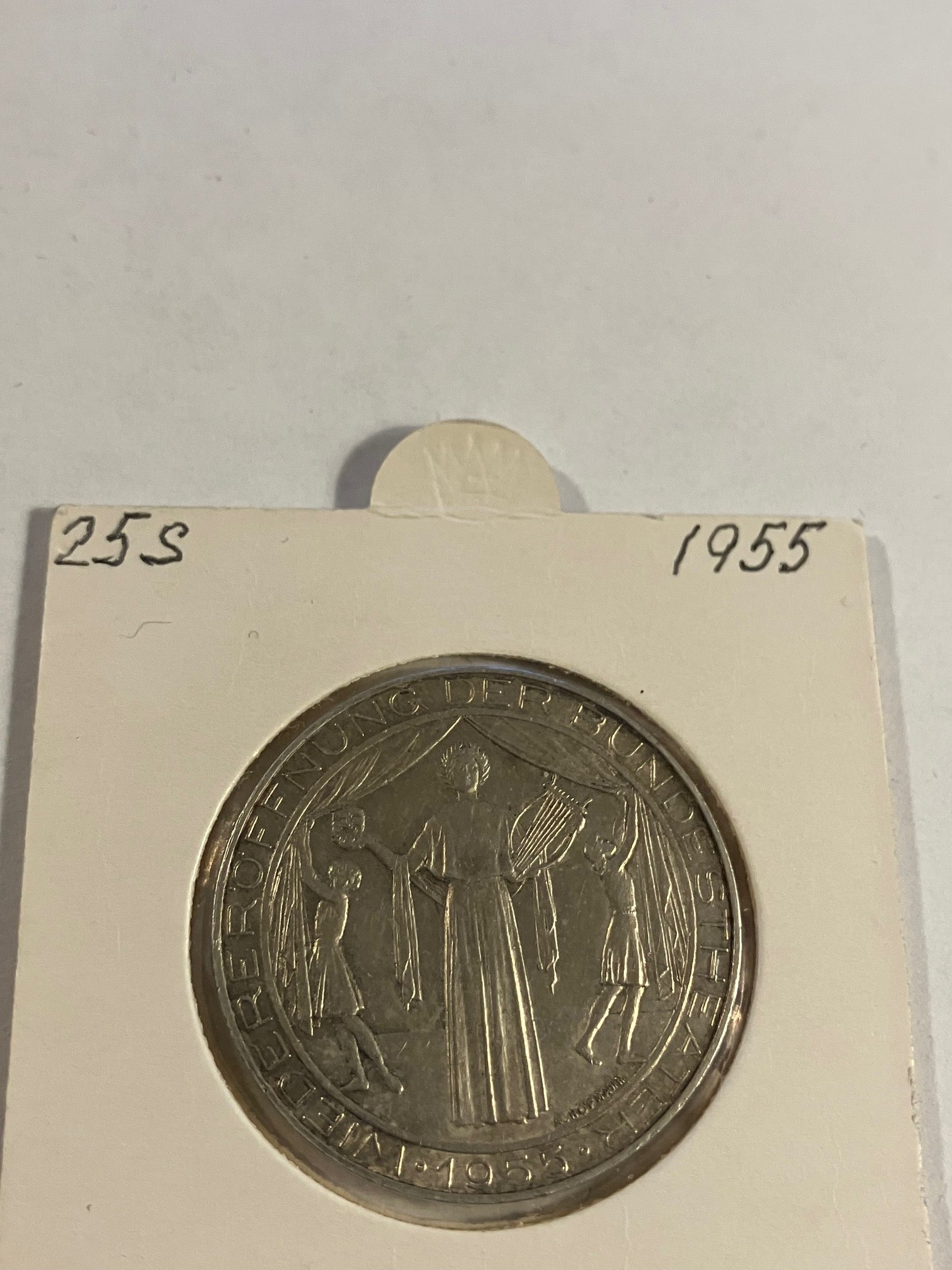 25 Schilling Austria 1955