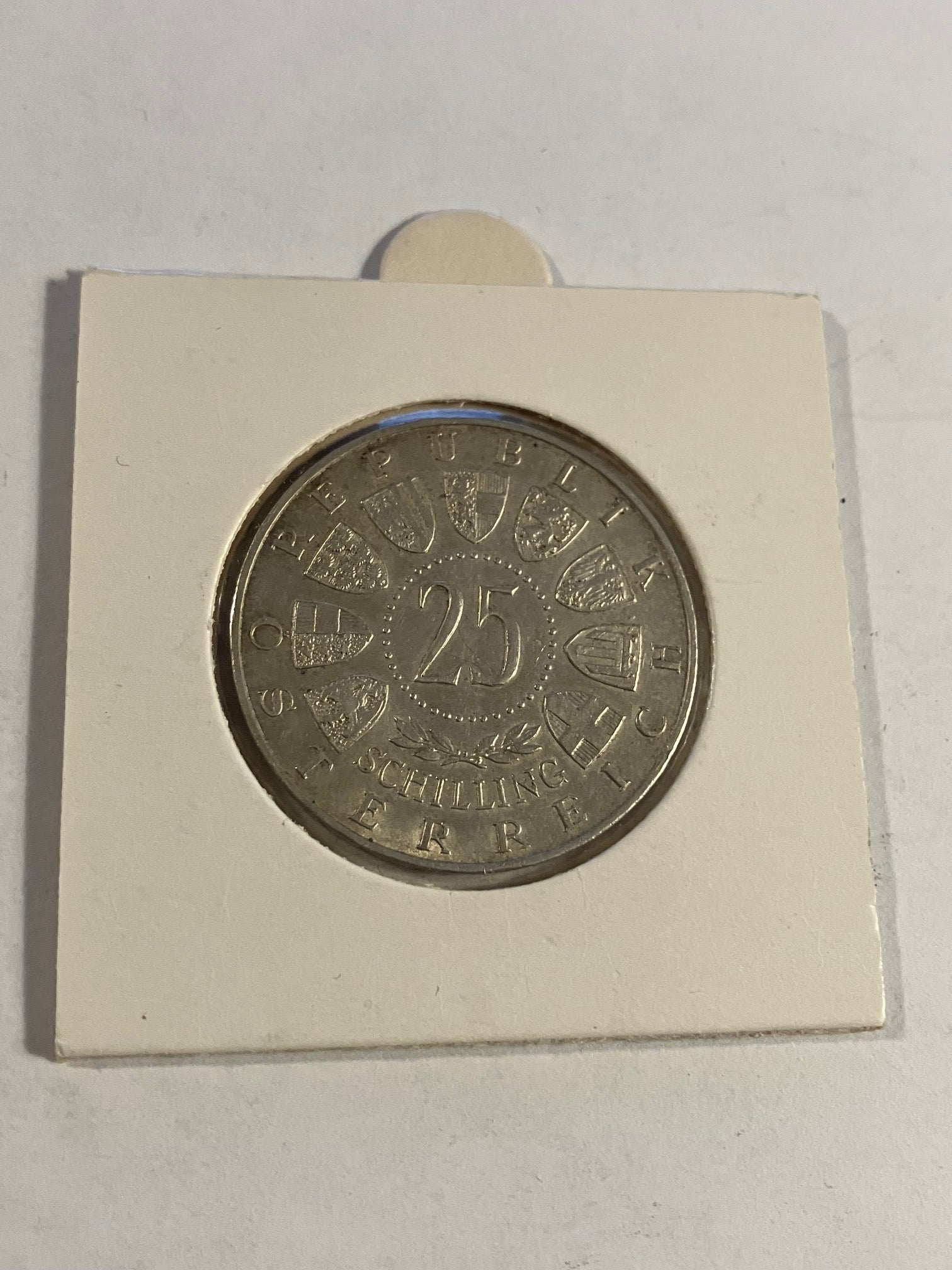 25 Schilling Austria 1955