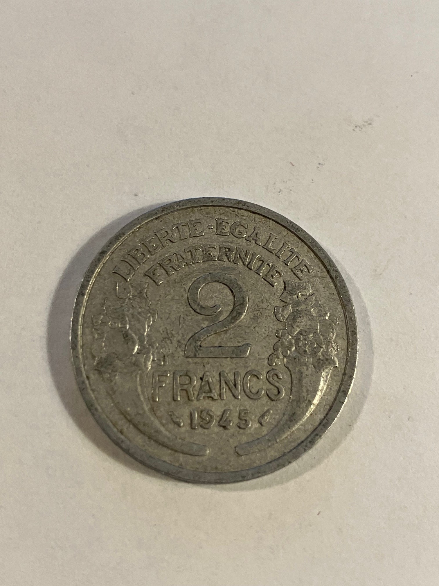 2 Francs 1945 France