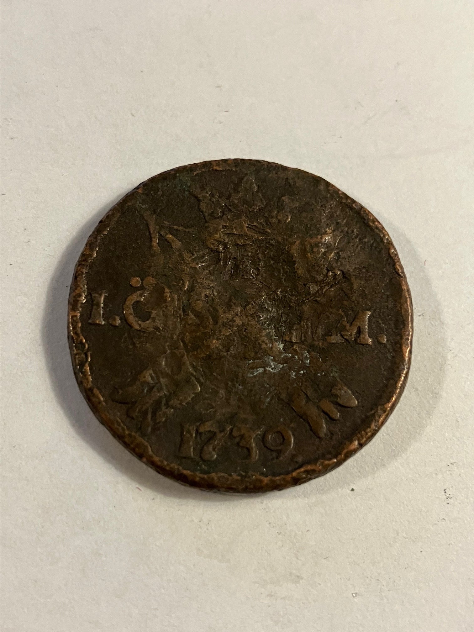 1 Øre 1739 Sweden