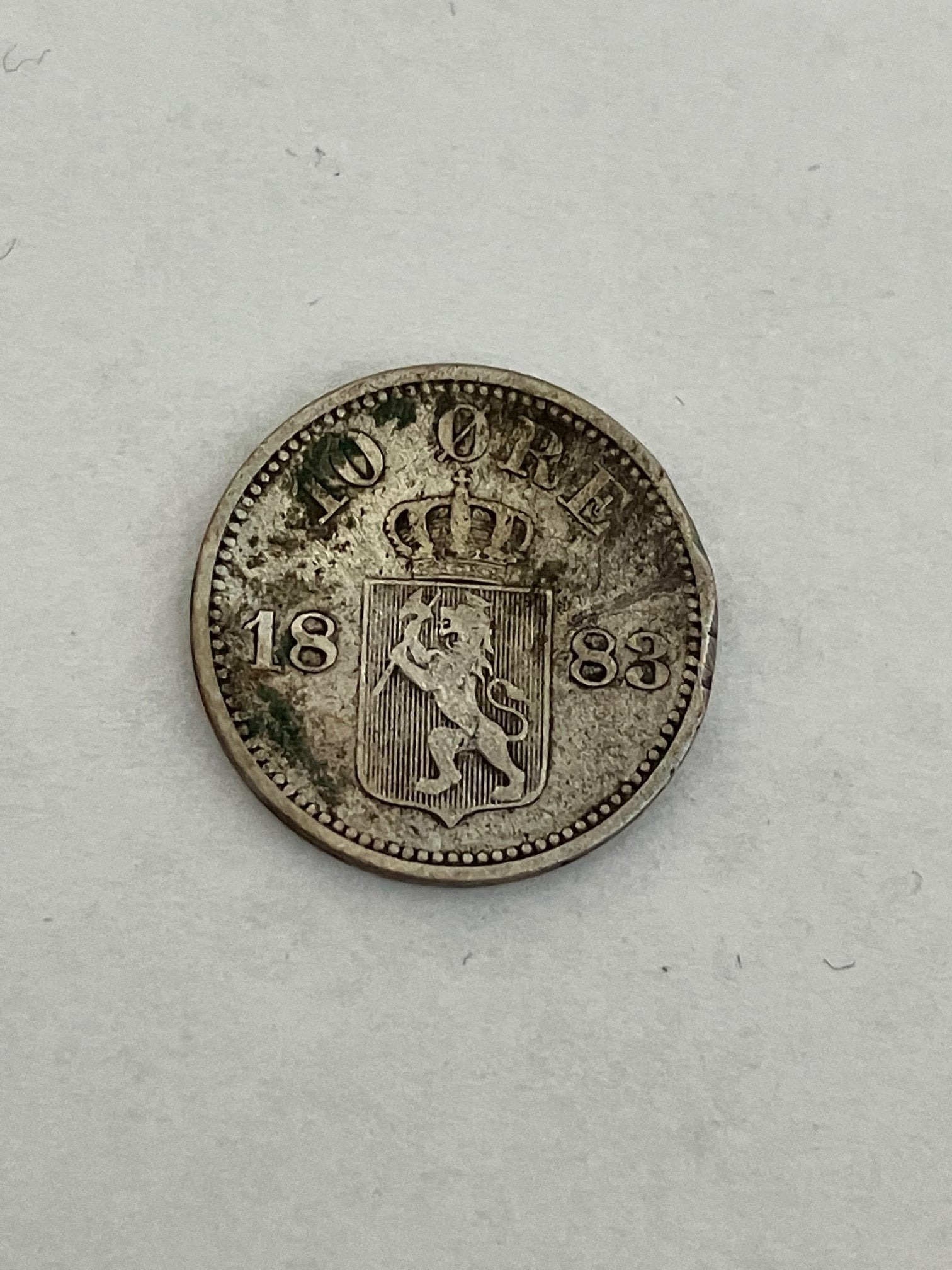 10 Øre 1883 Norge