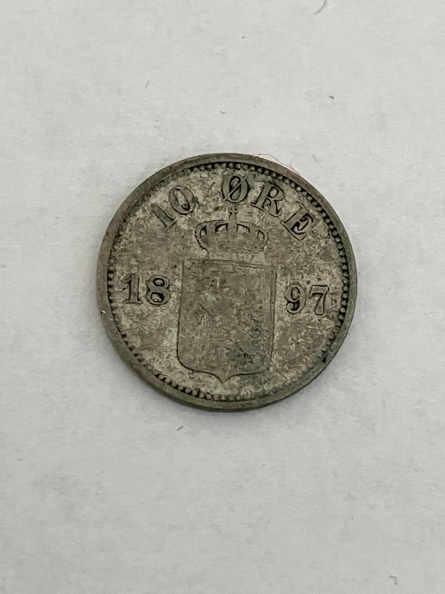 10 Øre 1897 Norge