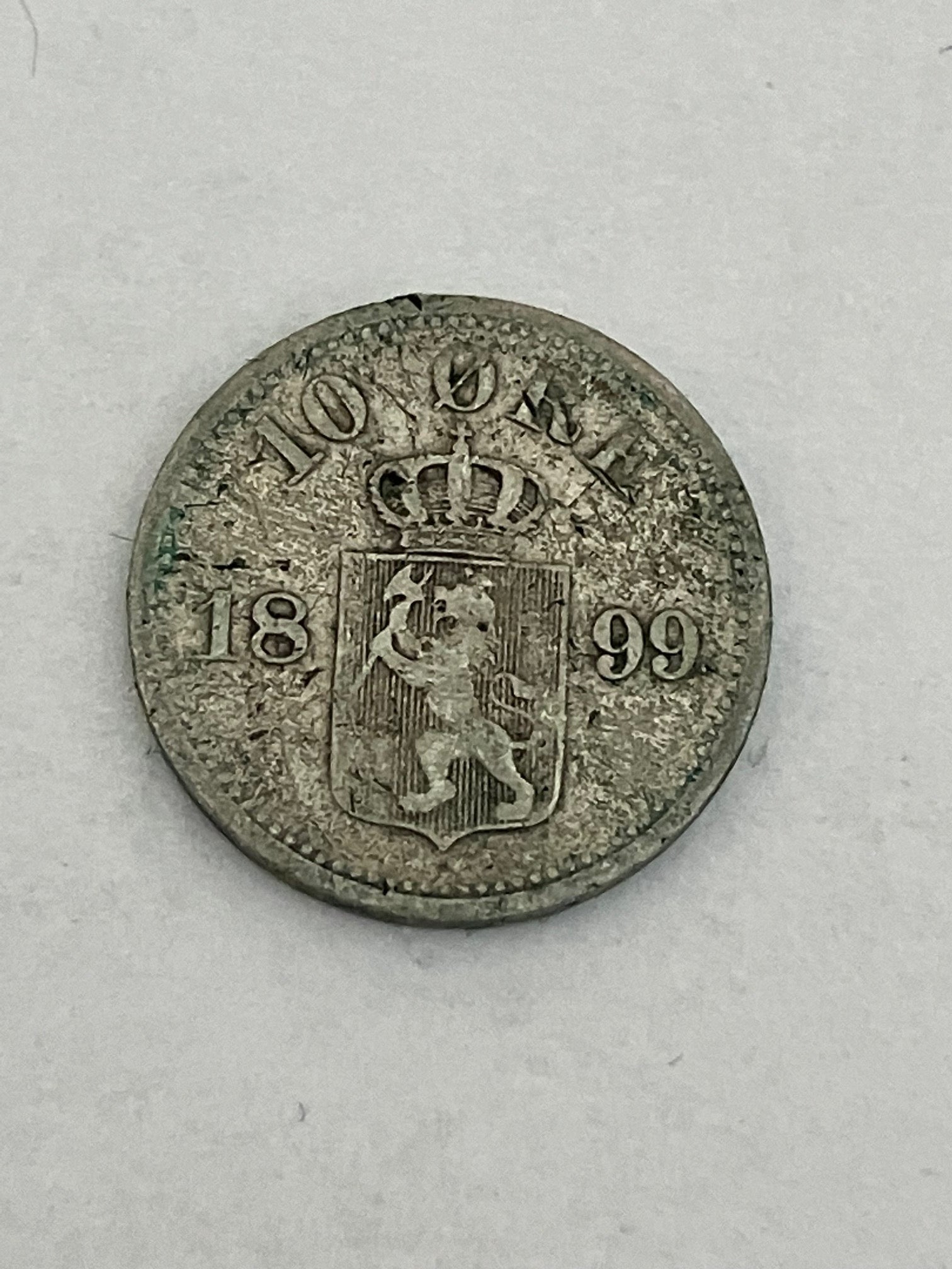 10 Øre 1899 Norge