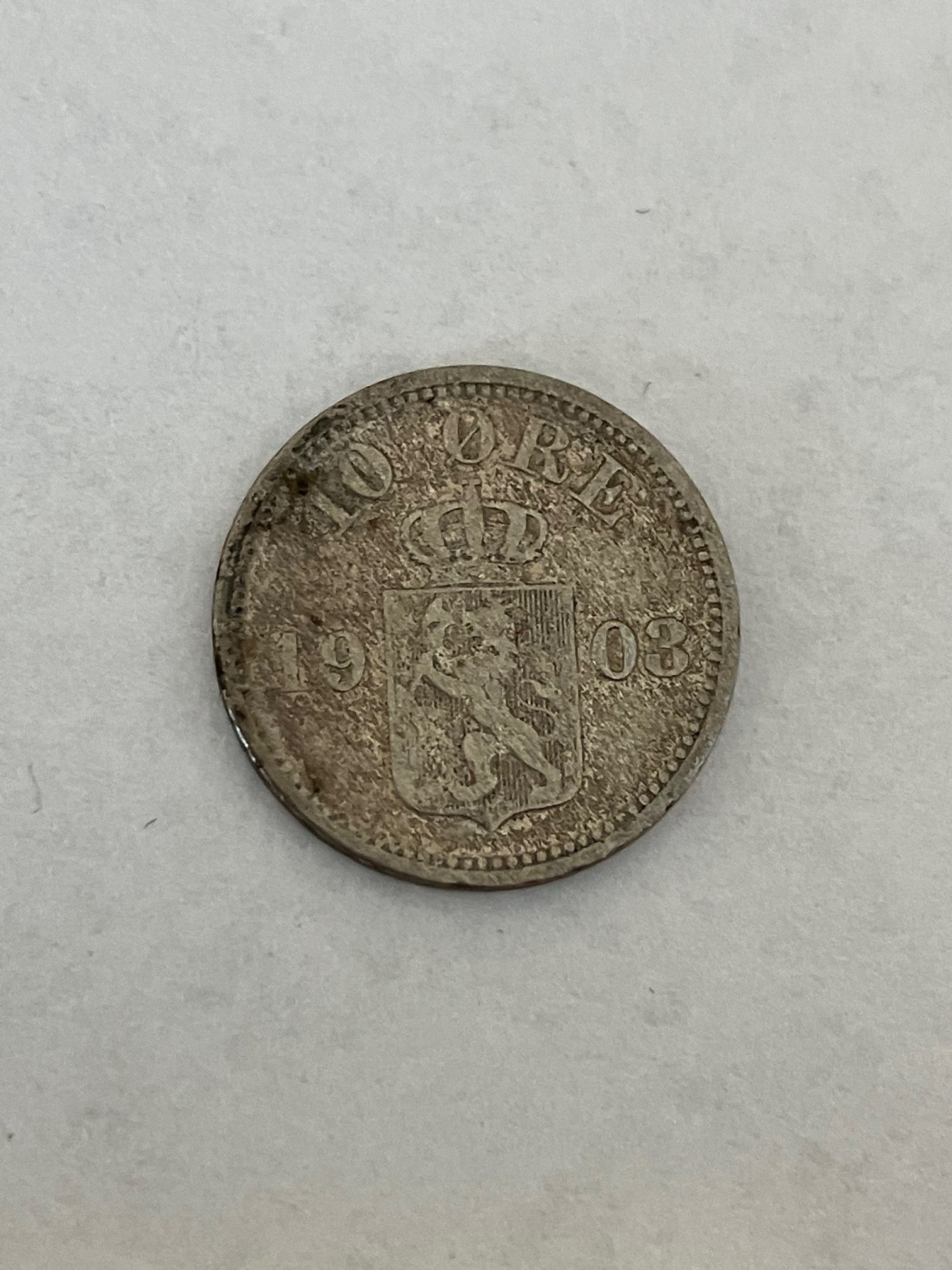 10 Øre 1903 Norge
