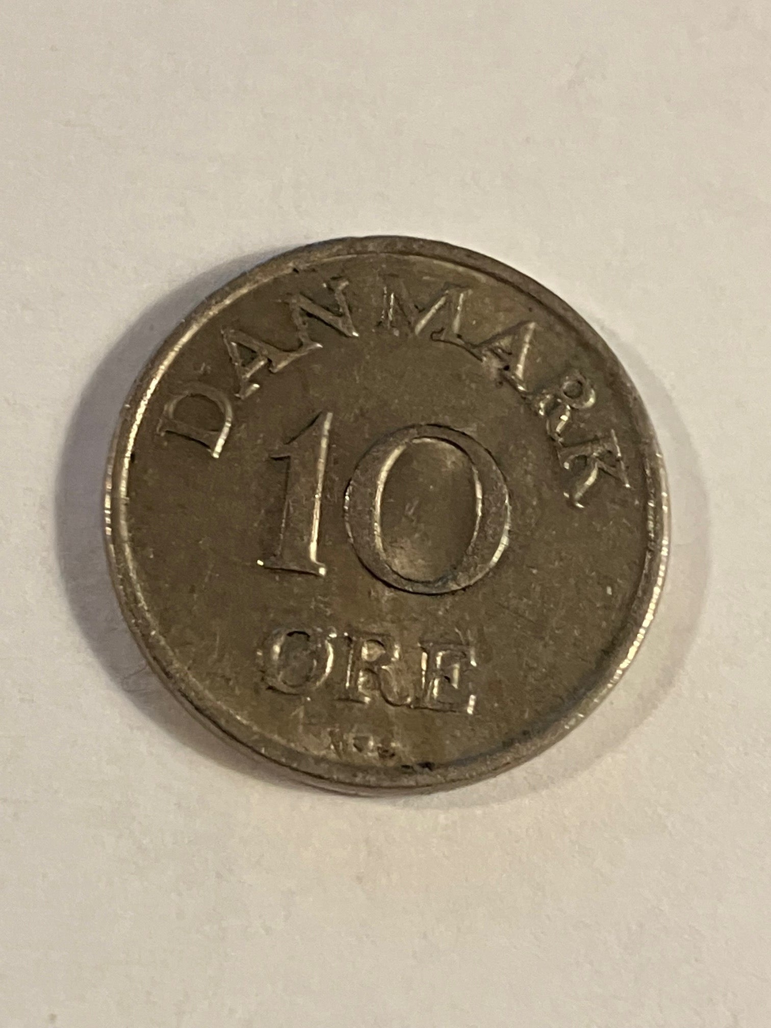 10 Øre 1949 Danmark