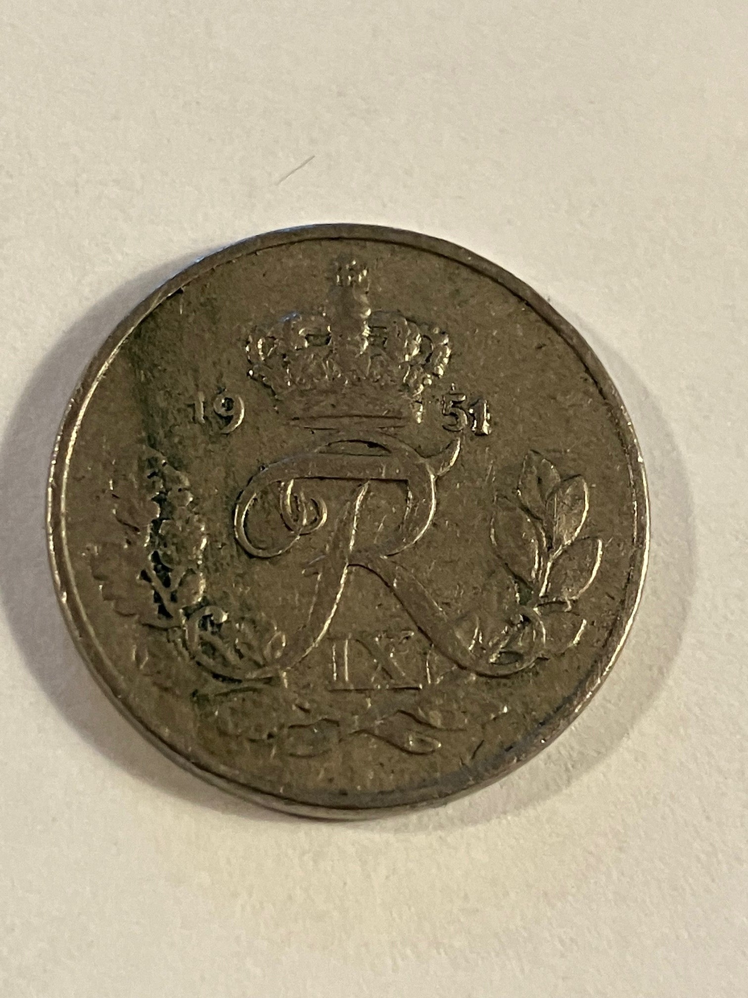 10 Øre 1951 Danmark