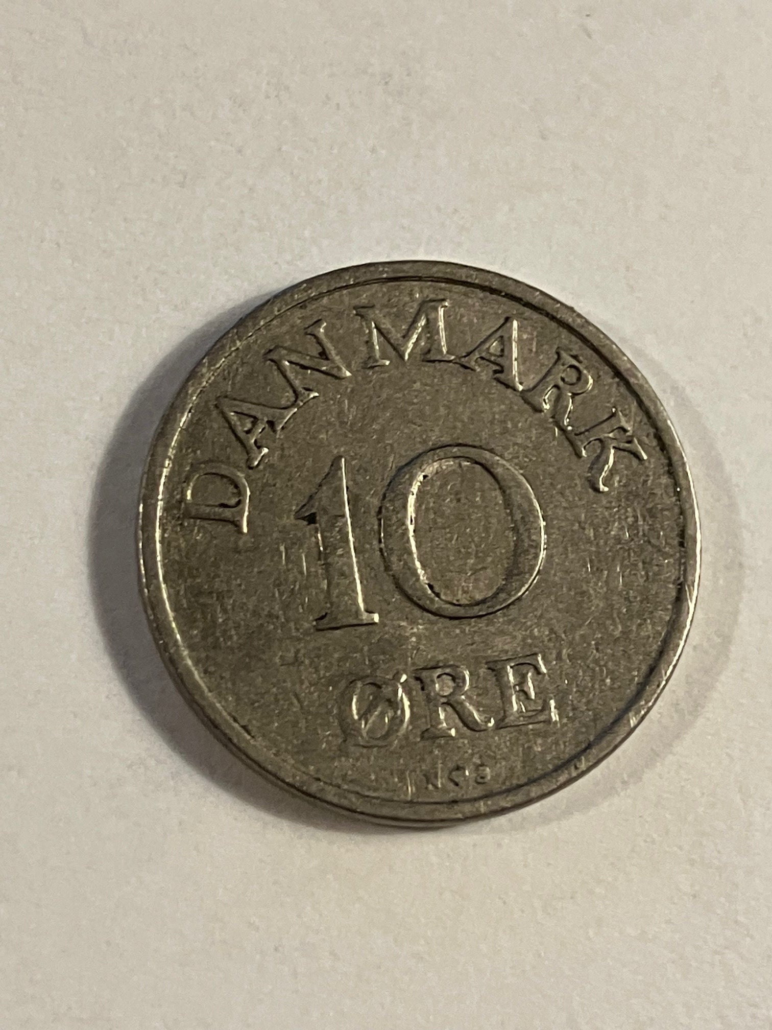 10 Øre 1953 Danmark