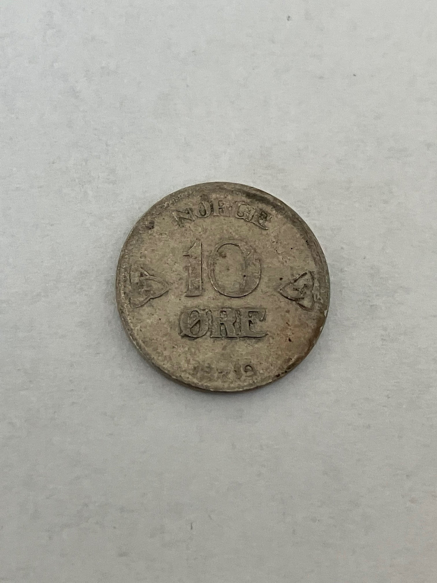 10 Øre 1919 Norge