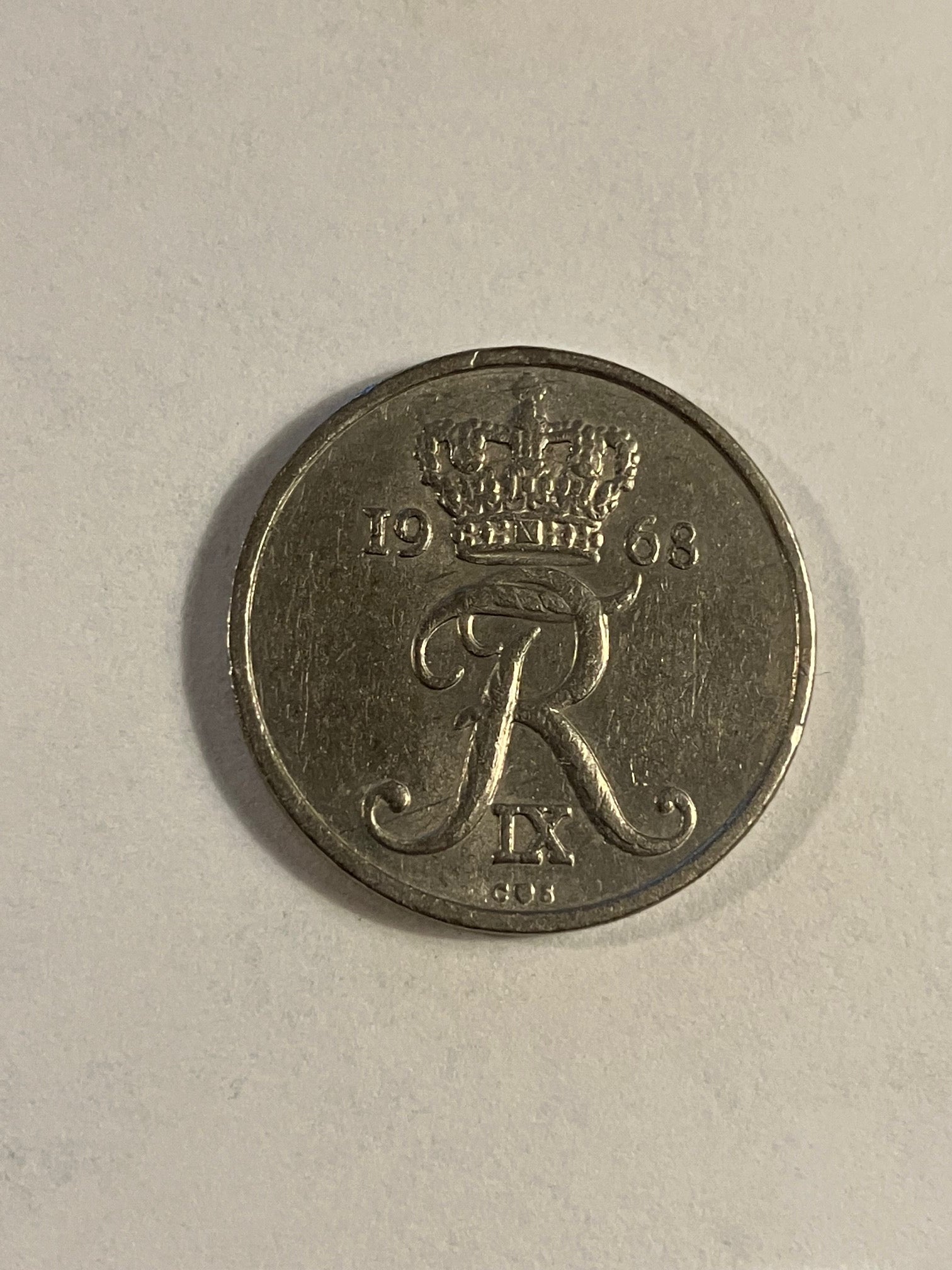 10 Øre 1968 Danmark