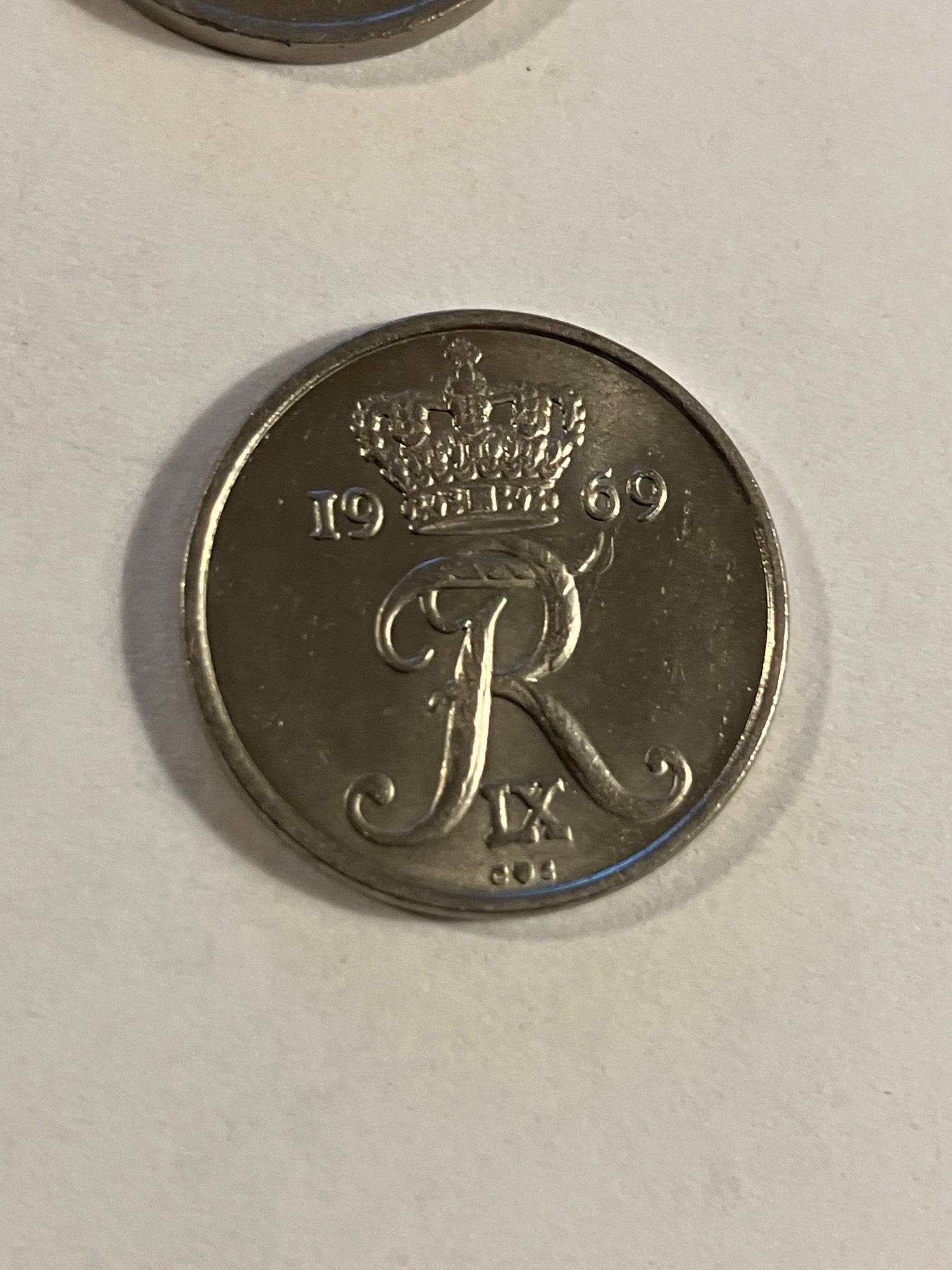 10 Øre 1969 Danmark