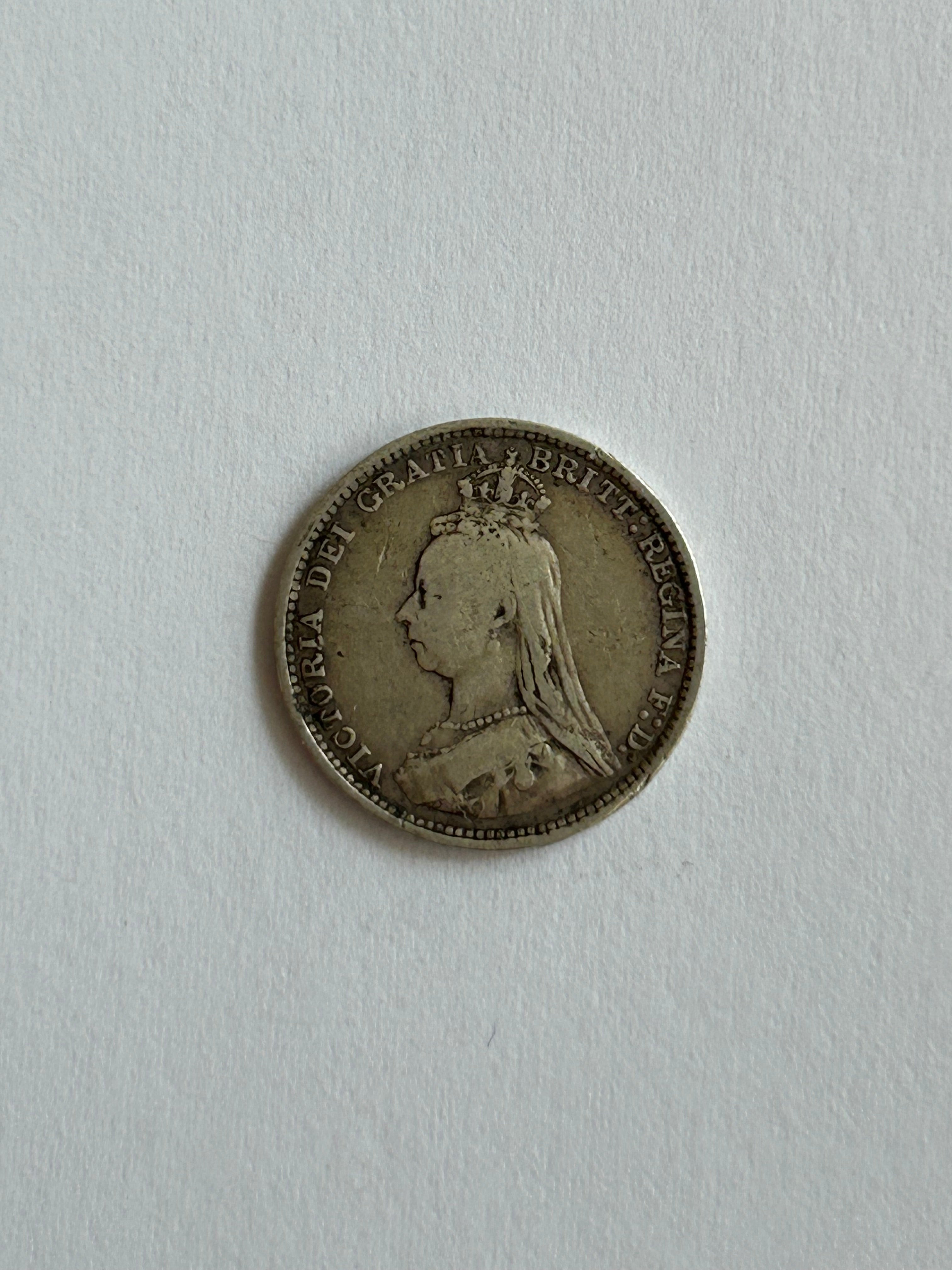 3 Pence England 1889
