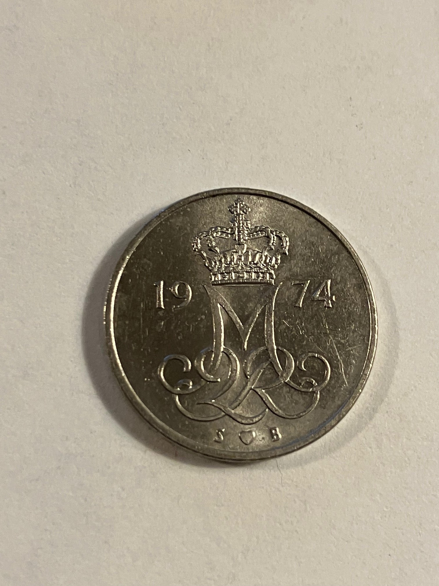 10 Øre 1974 Danmark