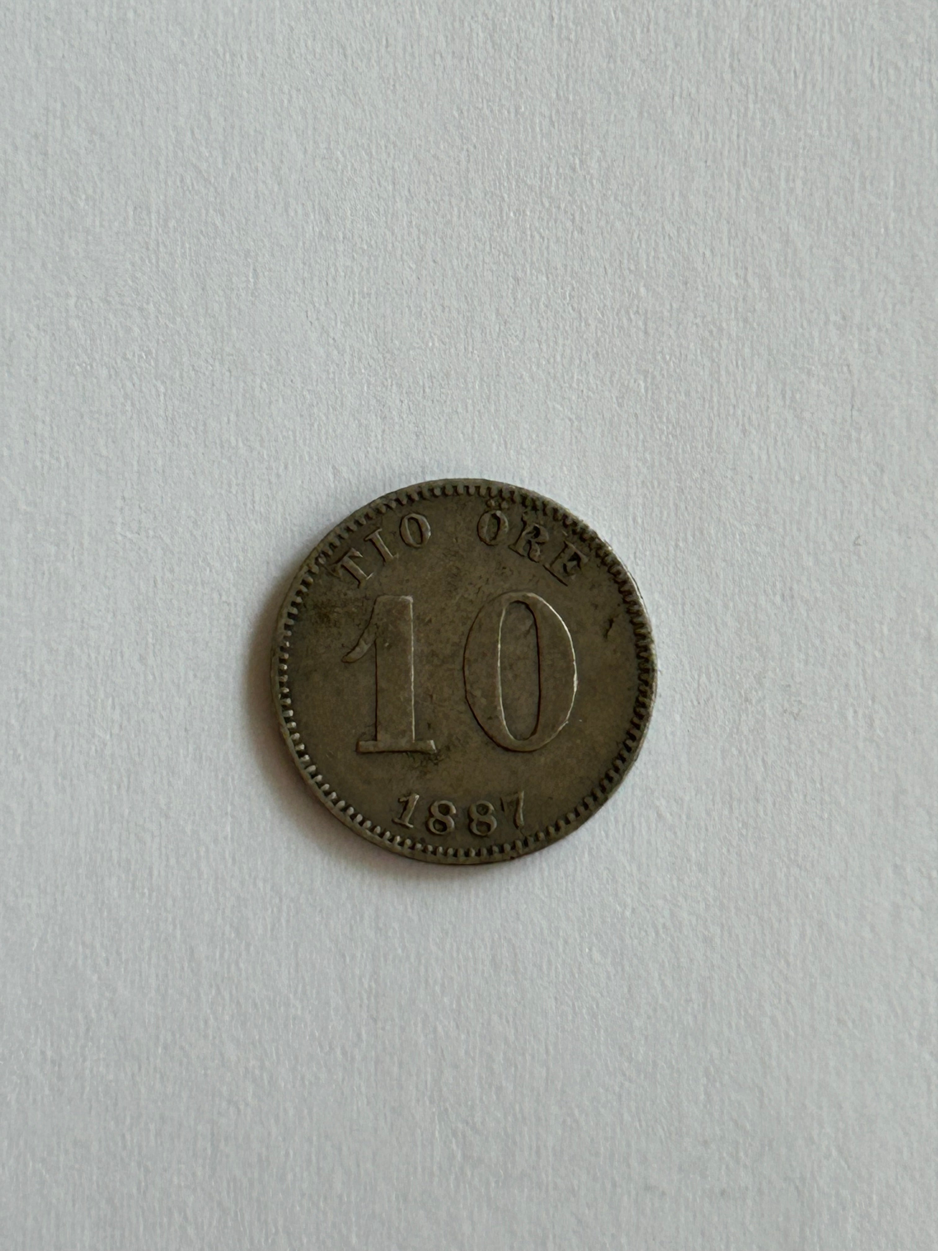 10 Øre 1887 Sweden