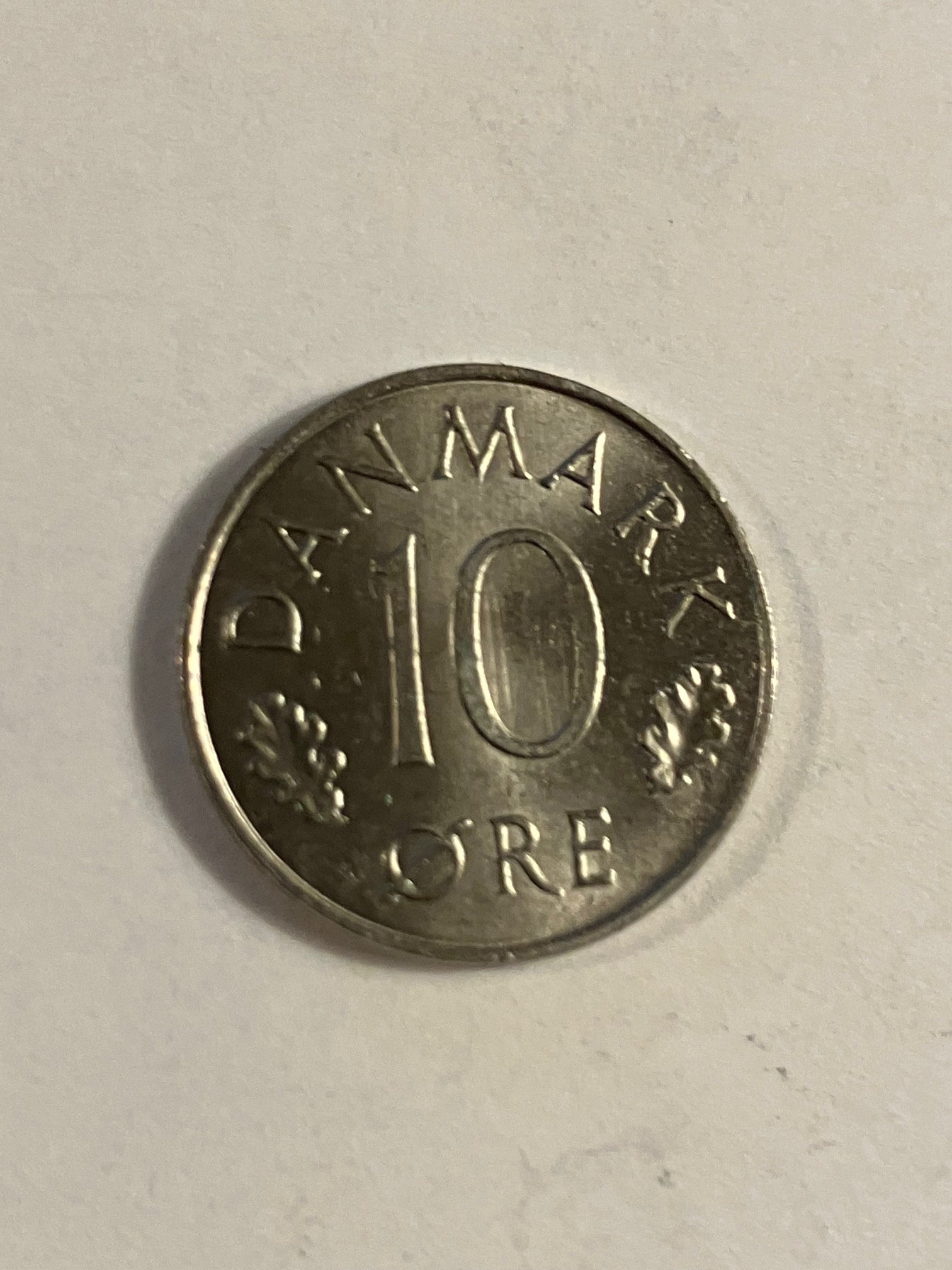 10 Øre 1980 Danmark