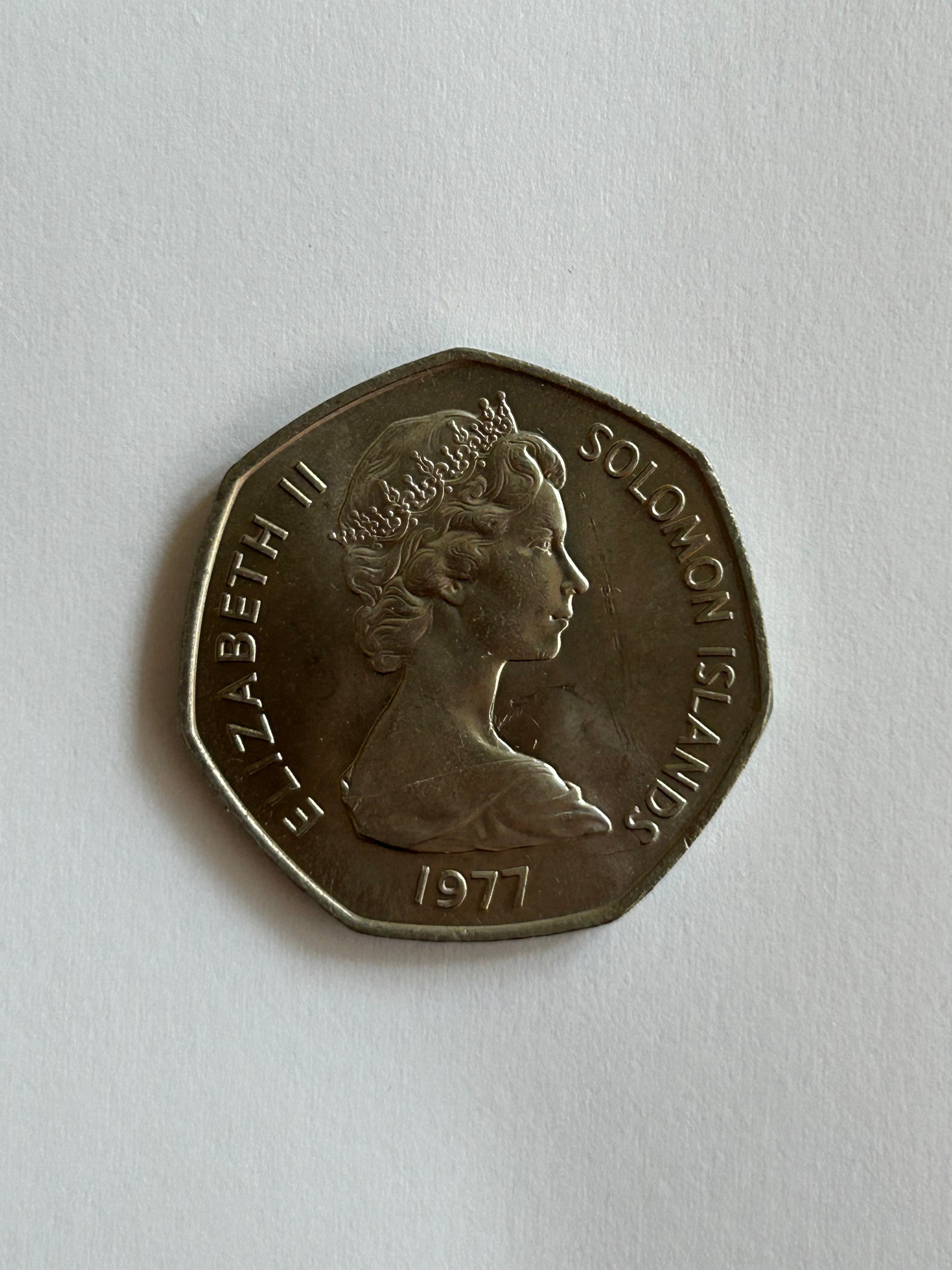 1 Dollar Solomon Islands 1977