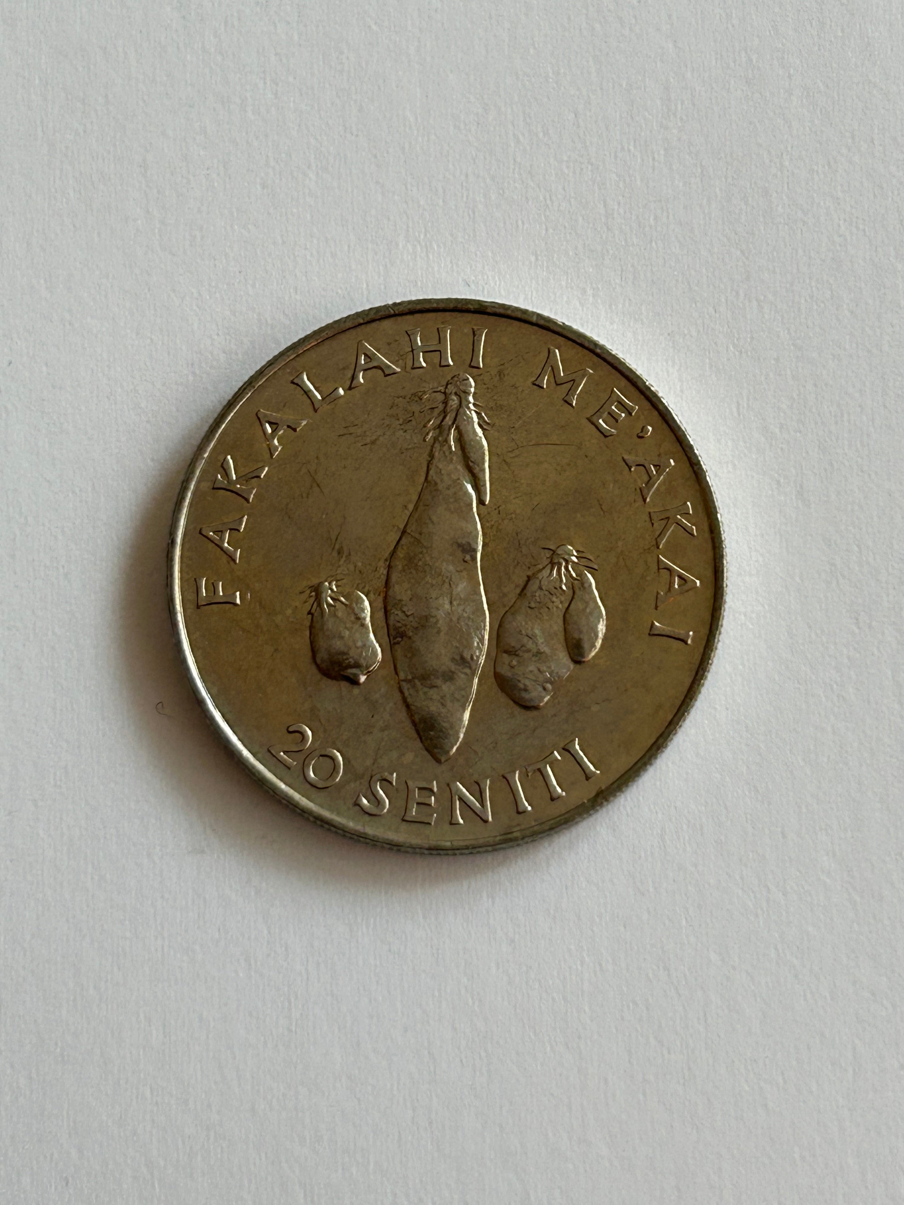 20 Seniti Tonga 1990