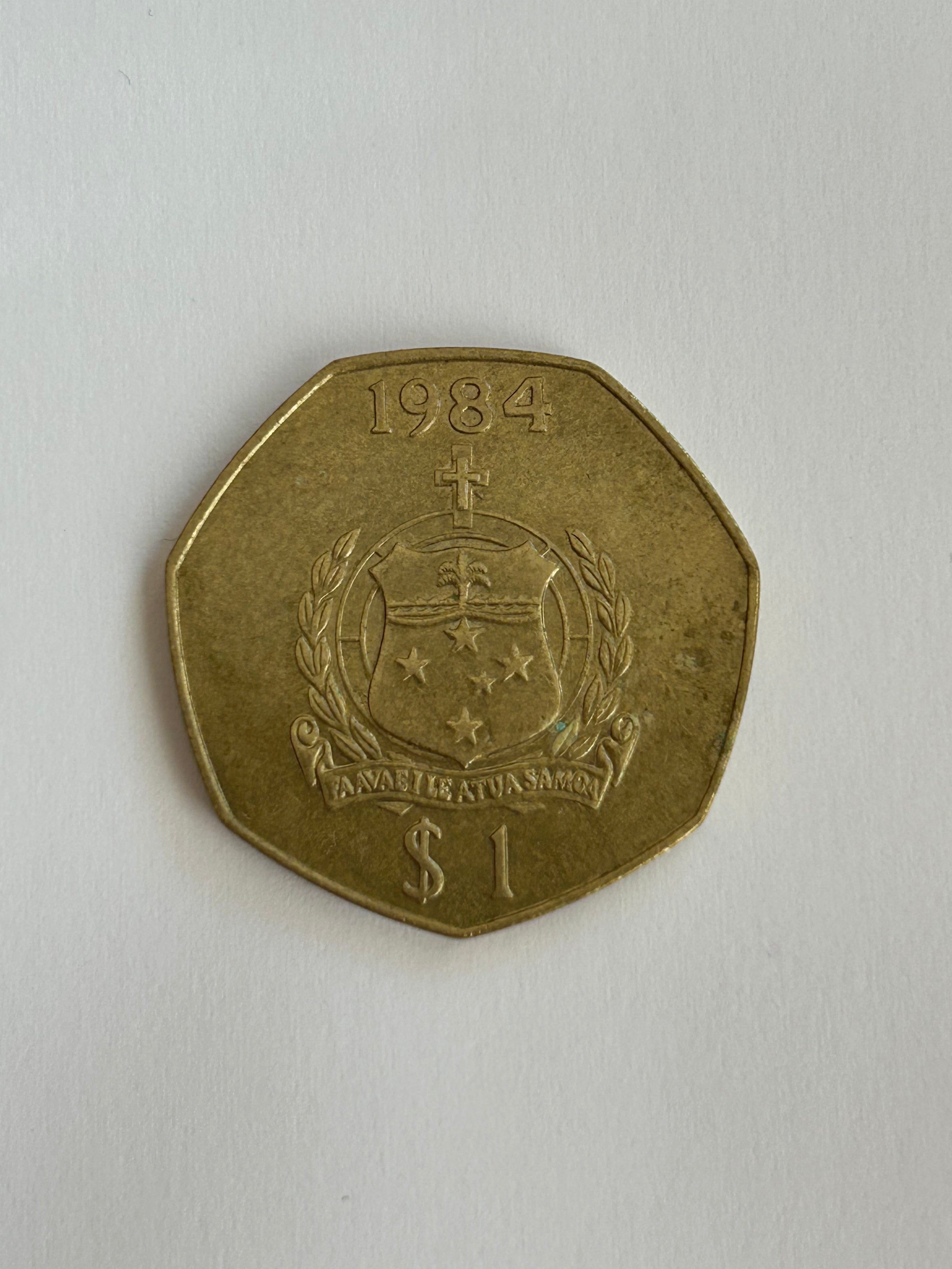 1 Dollar Samoa 1984
