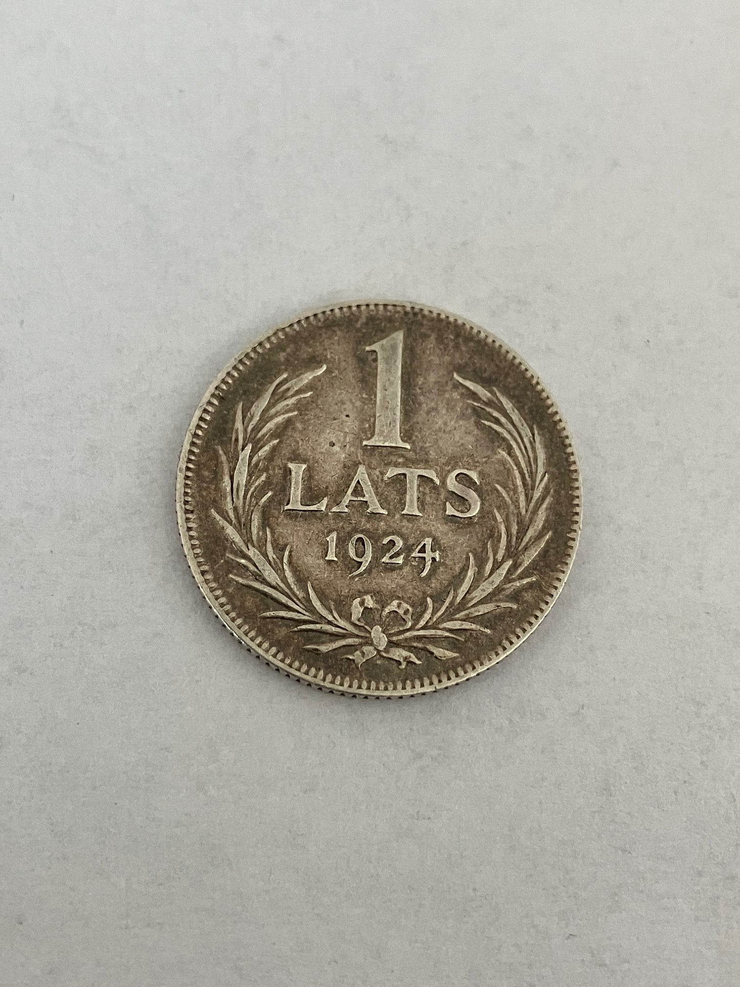 1 Lats 1924 Latvia