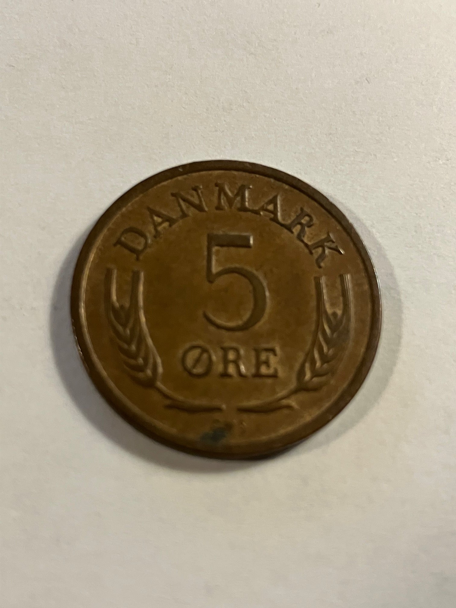 5 Øre 1969 Danmark