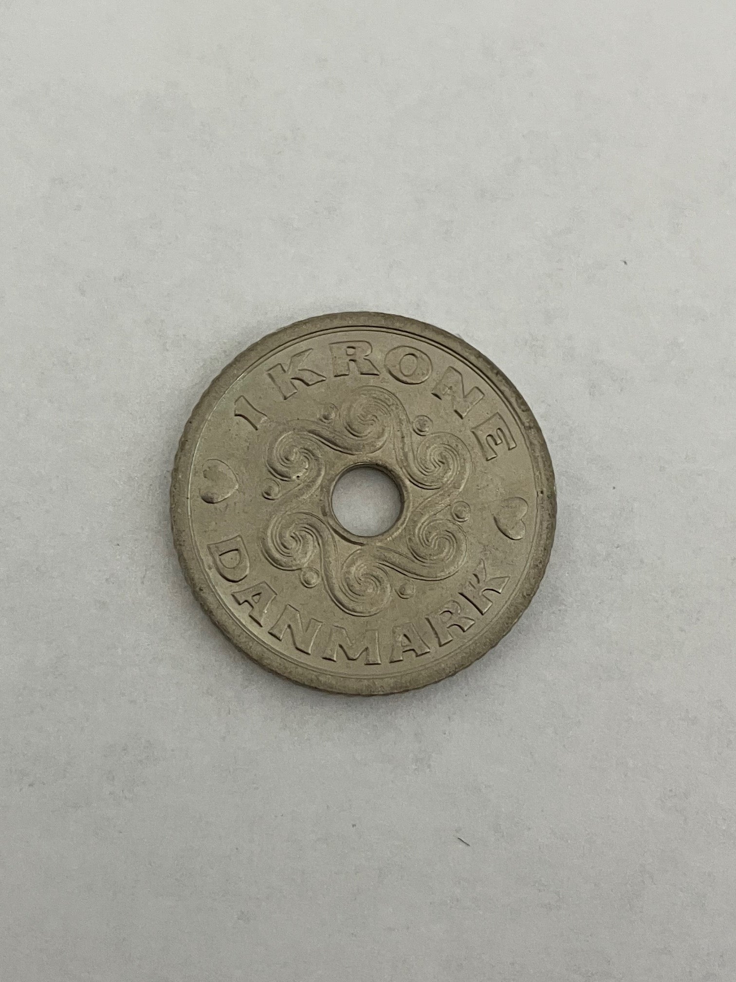 1 Krone 1990 Prøvemønt