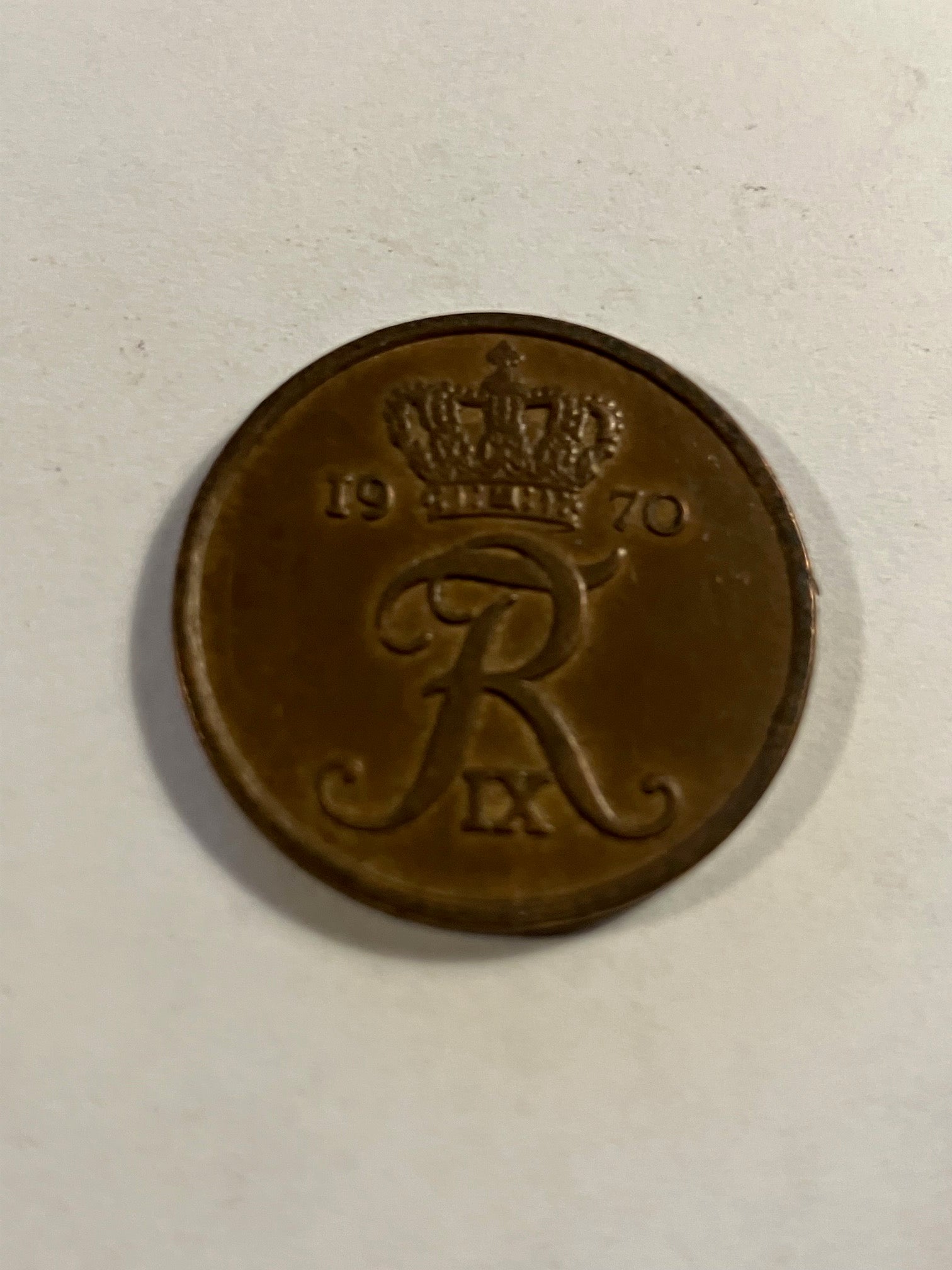 5 Øre 1970 Danmark