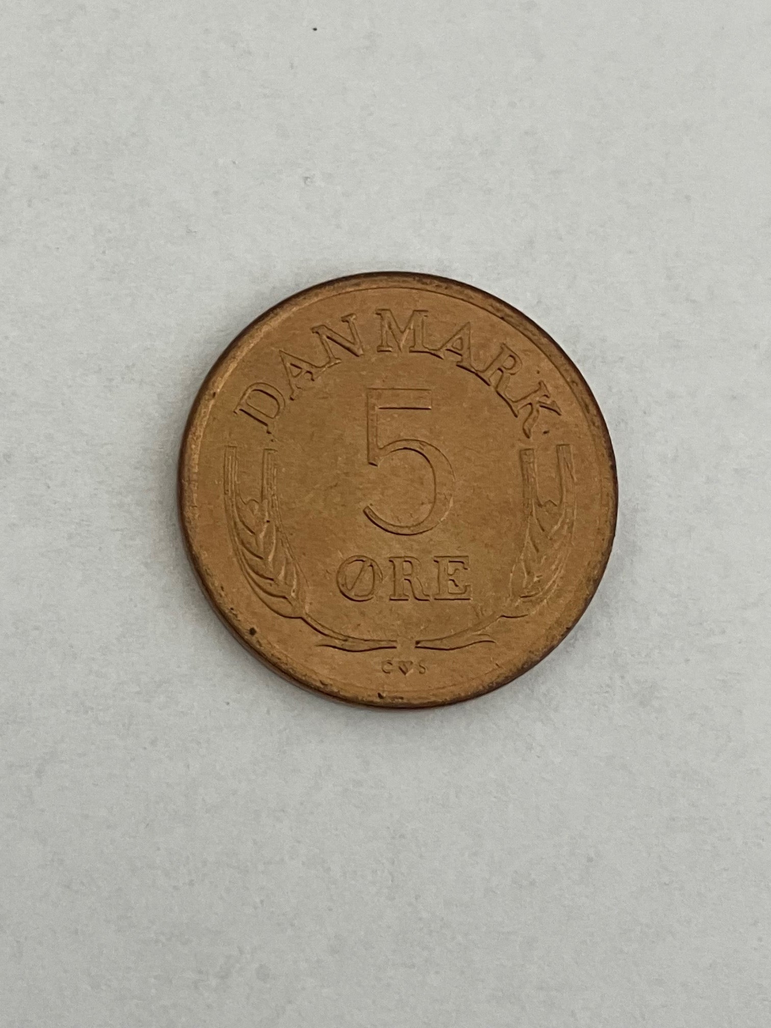 5 Øre 1963 - Flot kvalitet