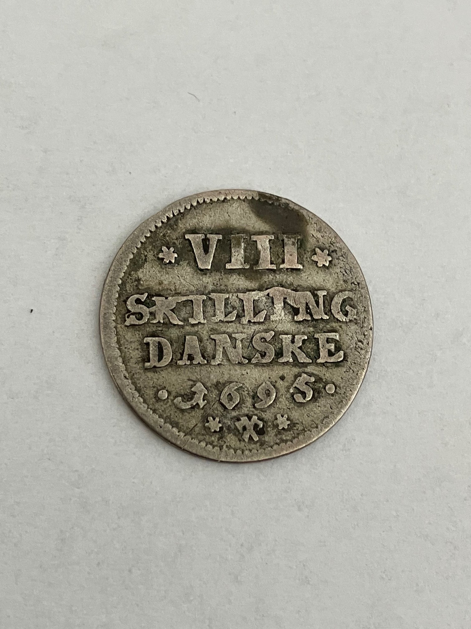 8 Skilling 1695 Glückstadt