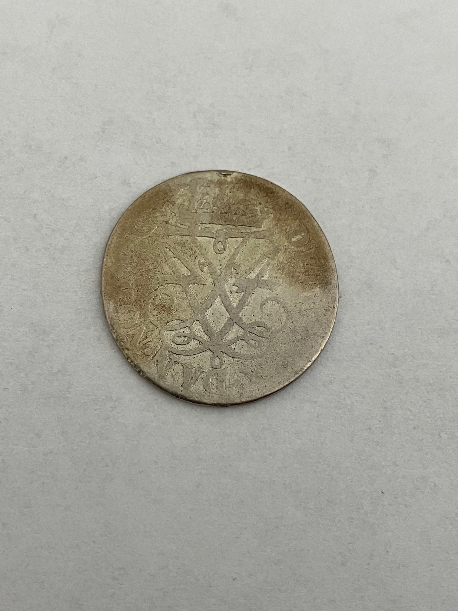 12 Skilling 1710 - Dårlig stand