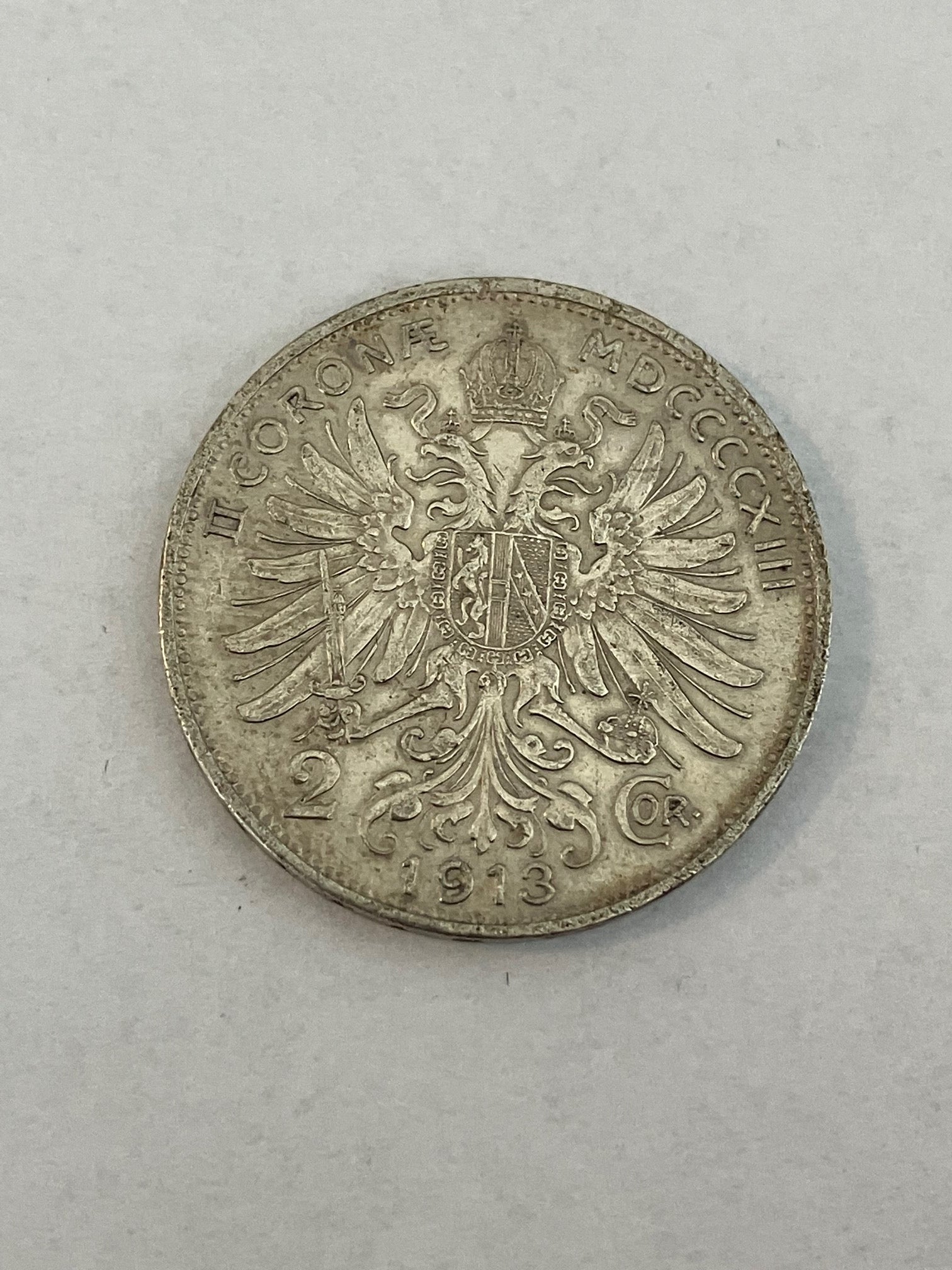 2 Corona 1913 Austria