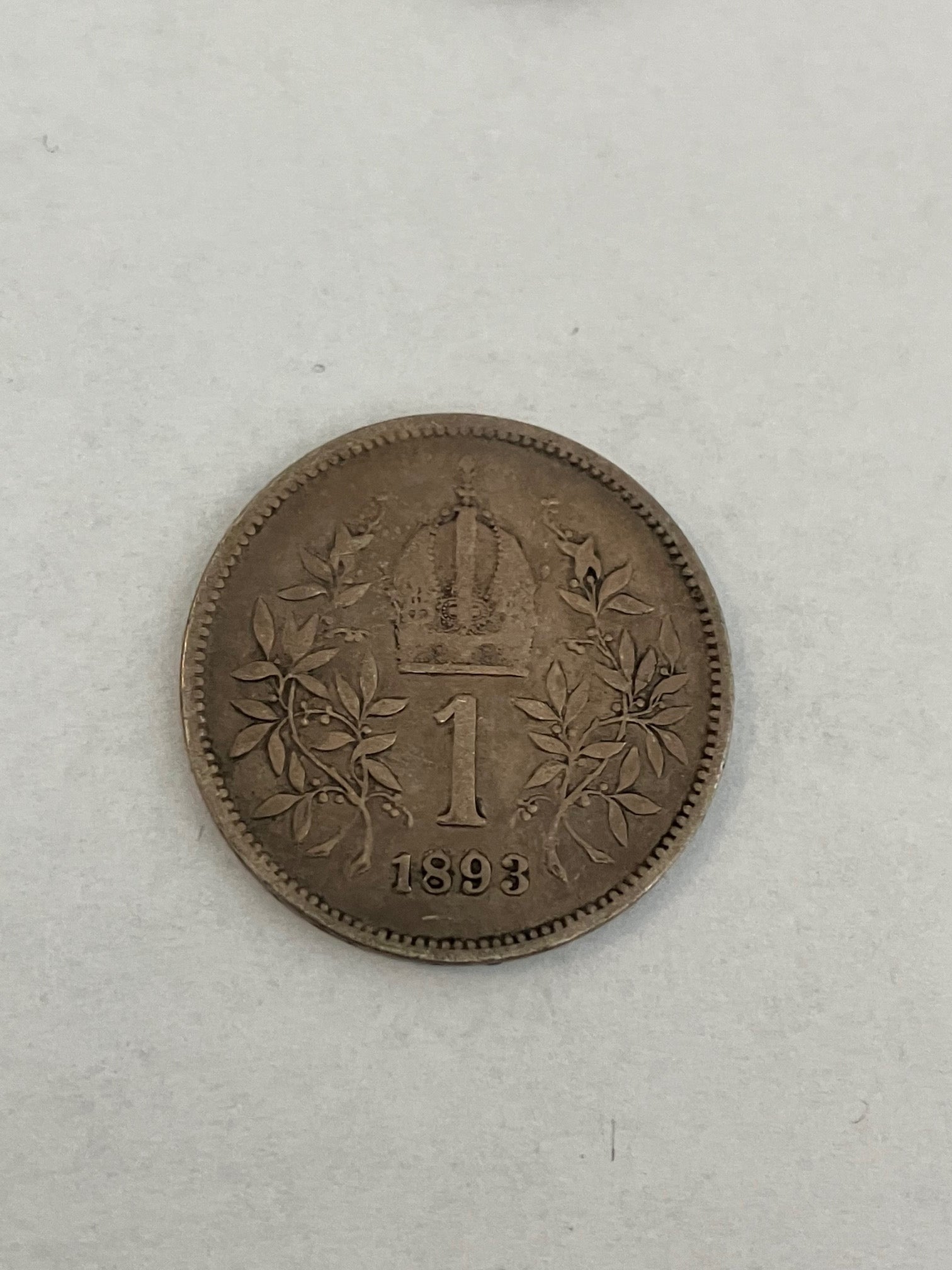 1 Corona 1893 Austria