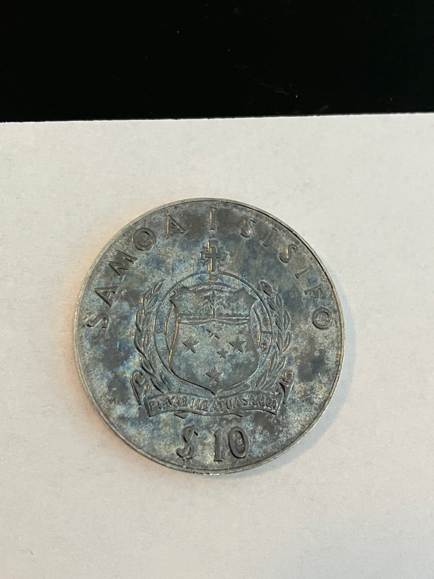 10 Tālā Captain James Cook 1979 Samoa - Silver