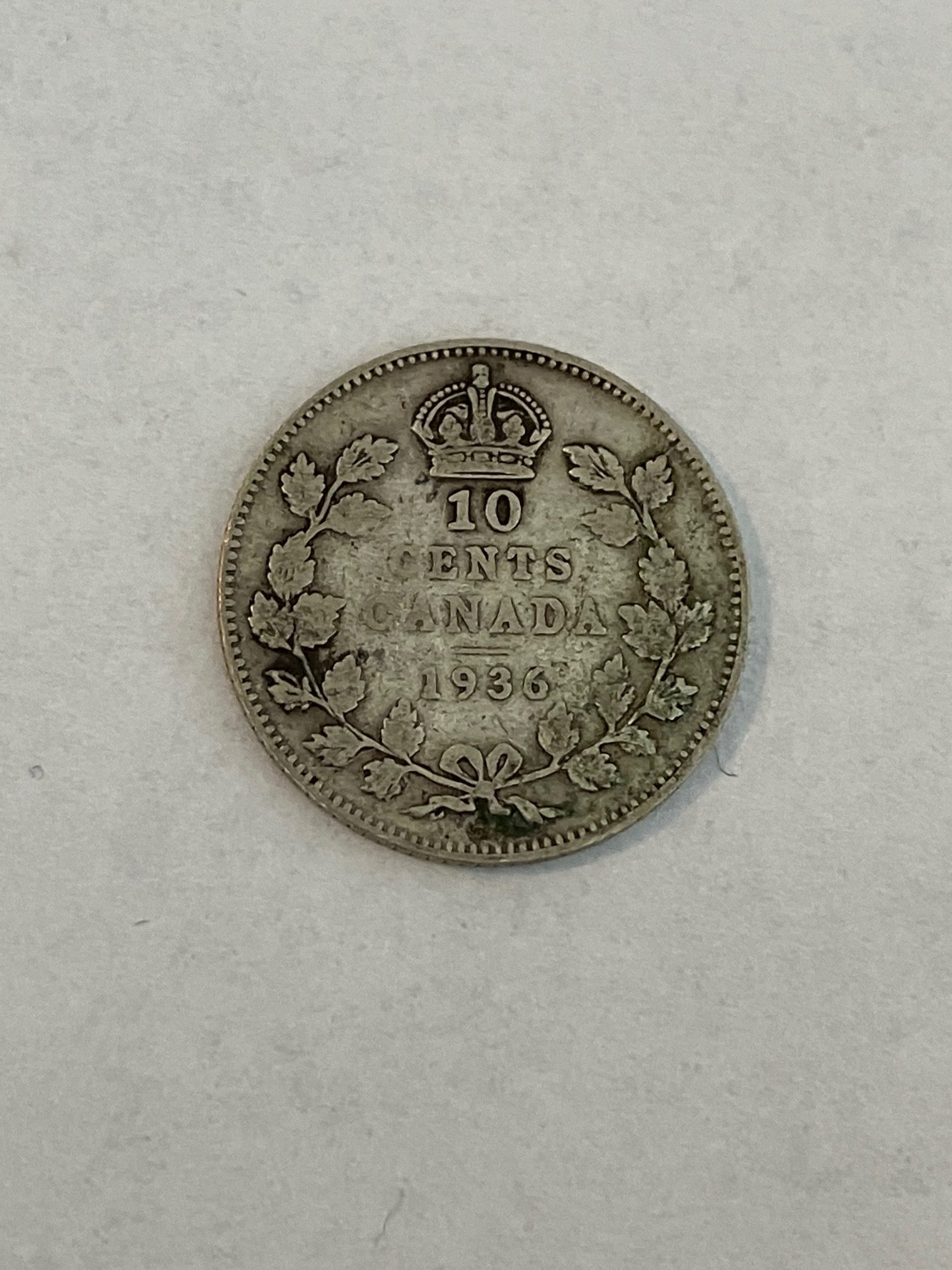 10 Cents Canada 1936