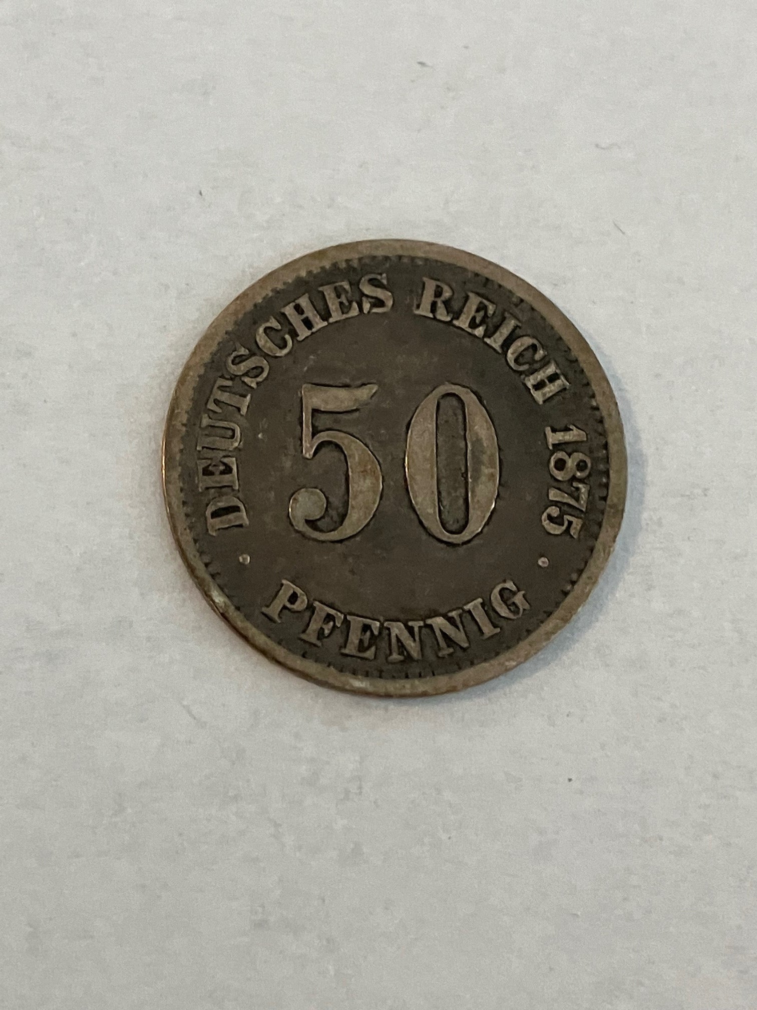 50 Pfennig 1875 Germany