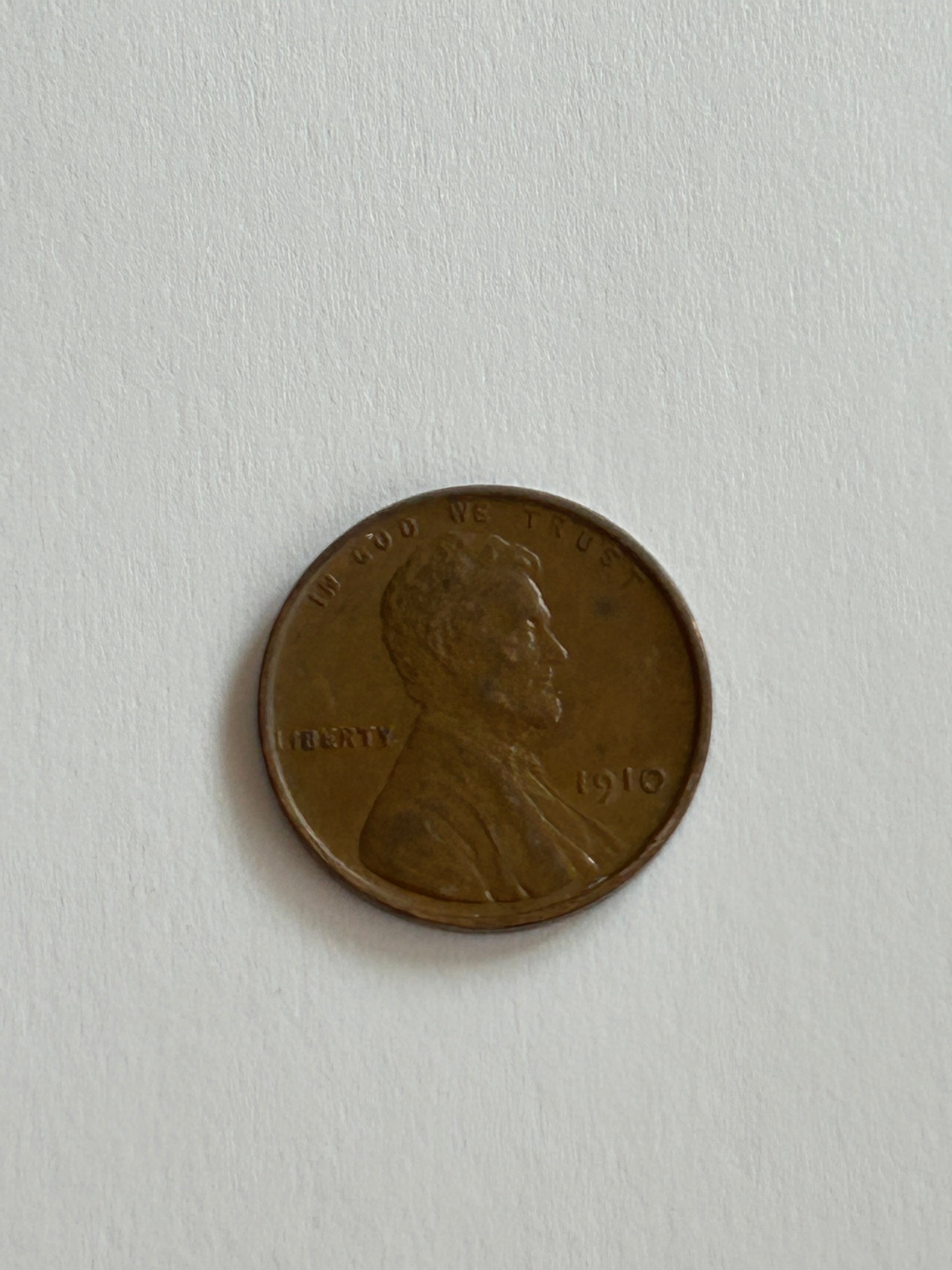 One Cent USA 1910