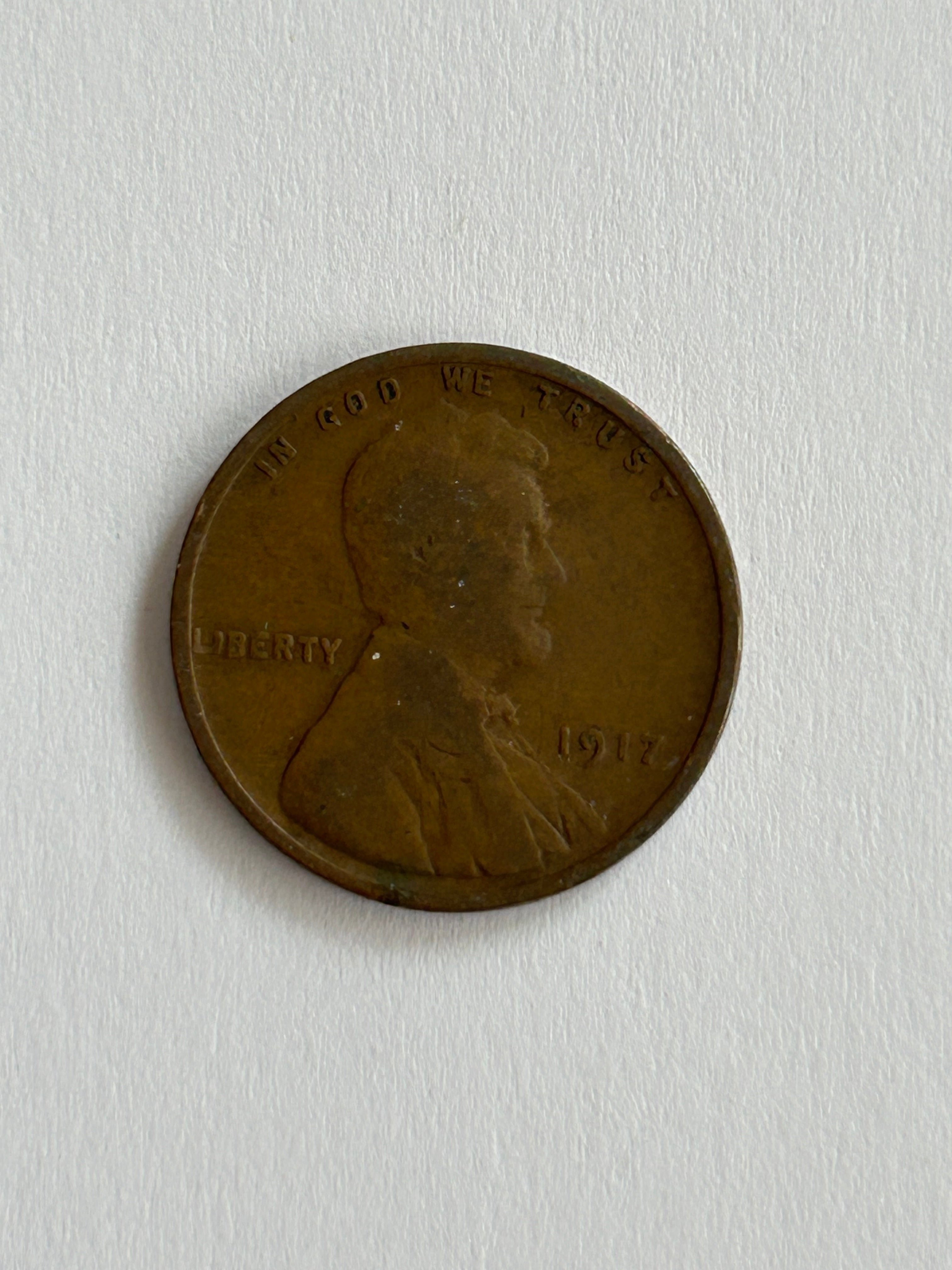 One Cent 1917 USA