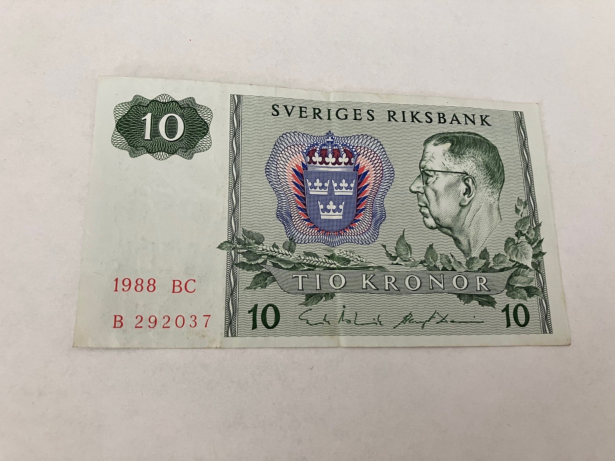 10 Kronor 1988 BC Sweden