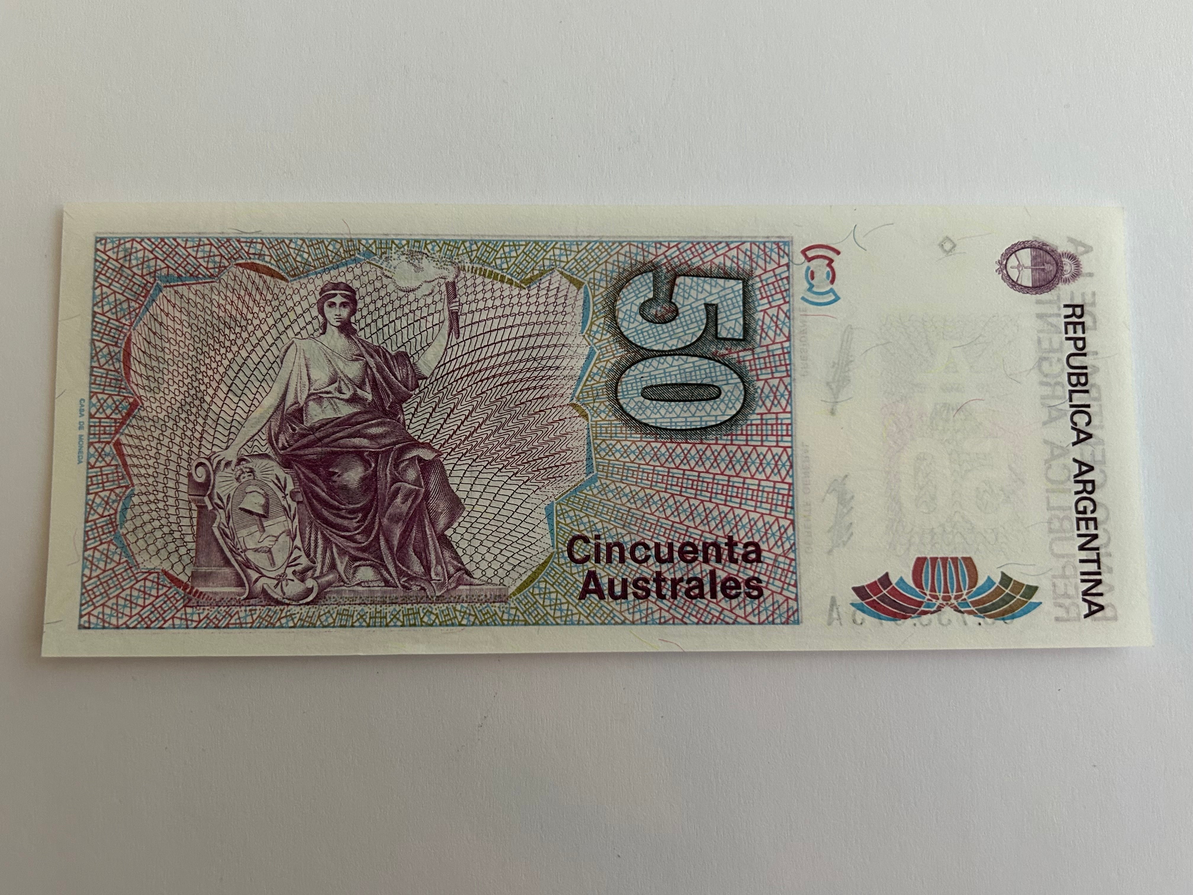 50 Australes Argentina