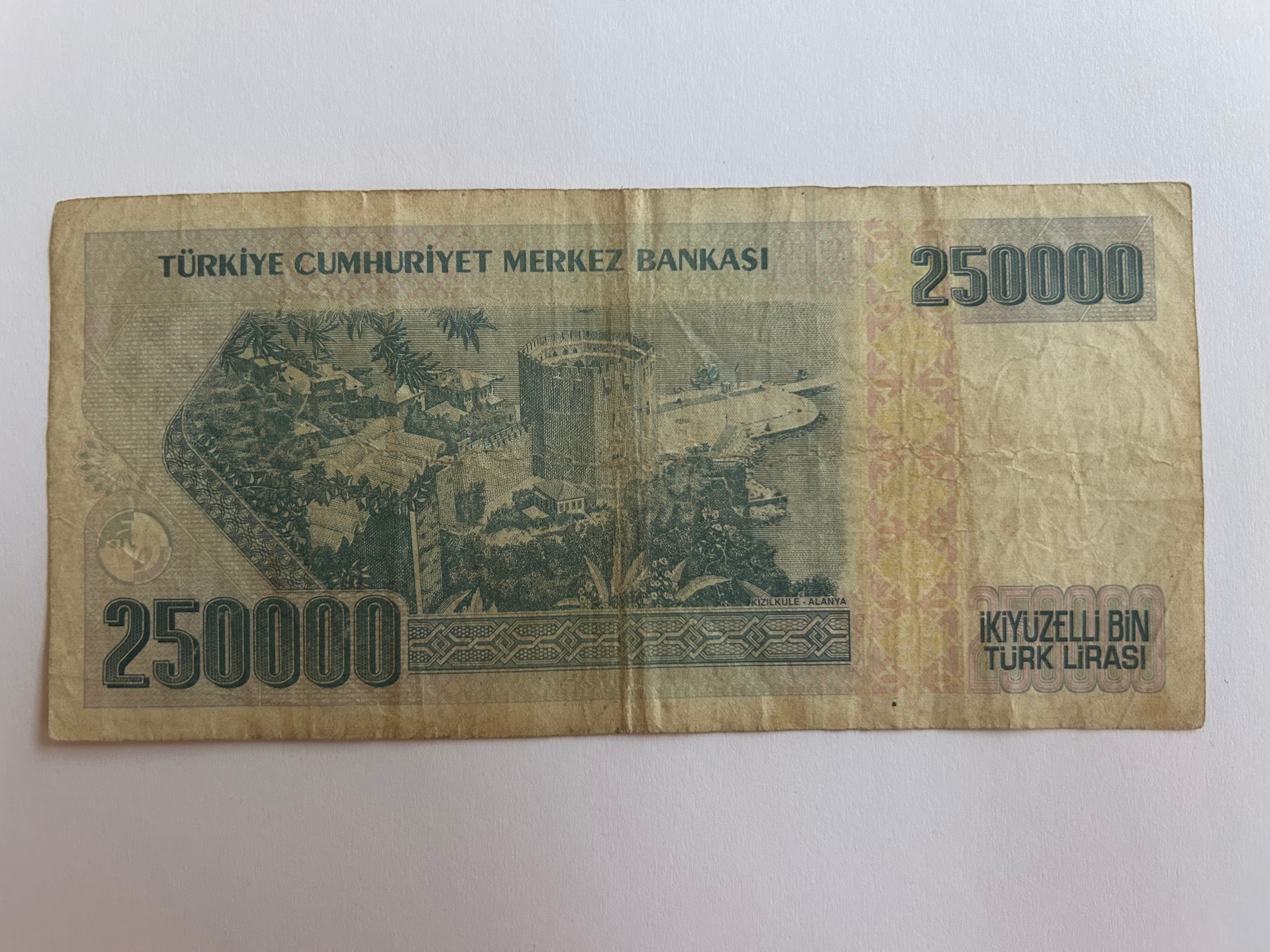250.0000 Lira Turkey