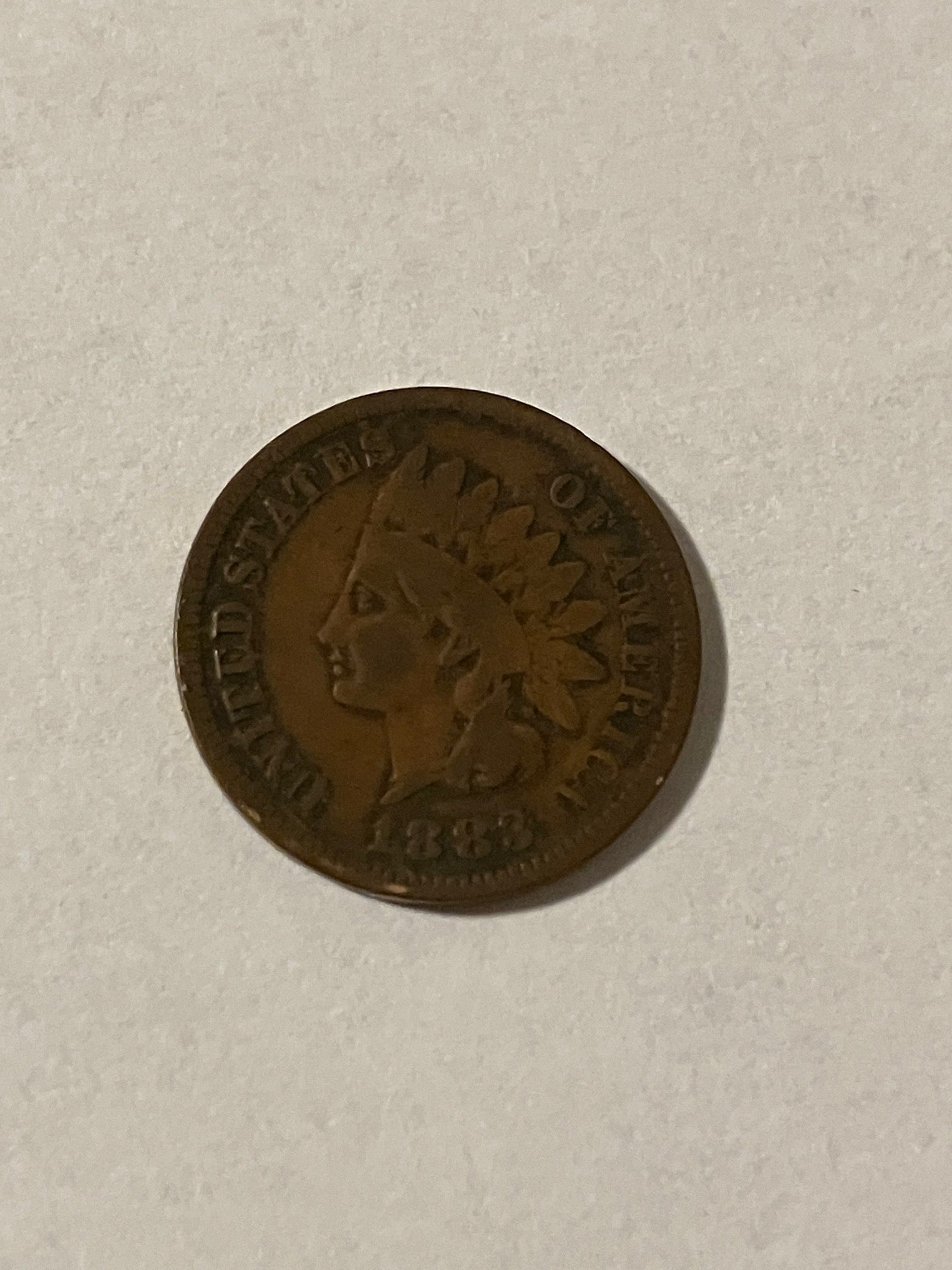 One Cent 1883 USA