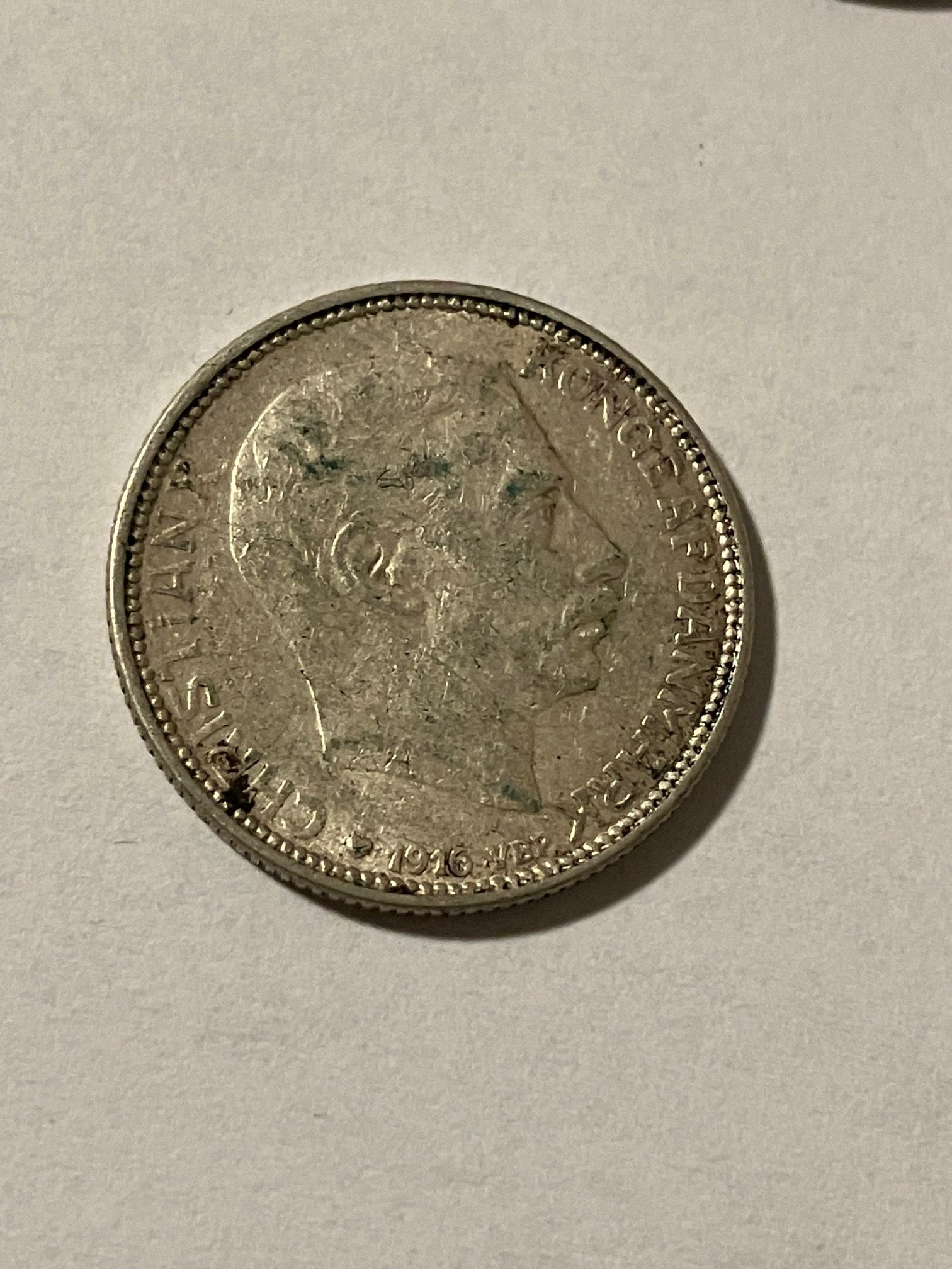 1 Krone 1916 Danmark