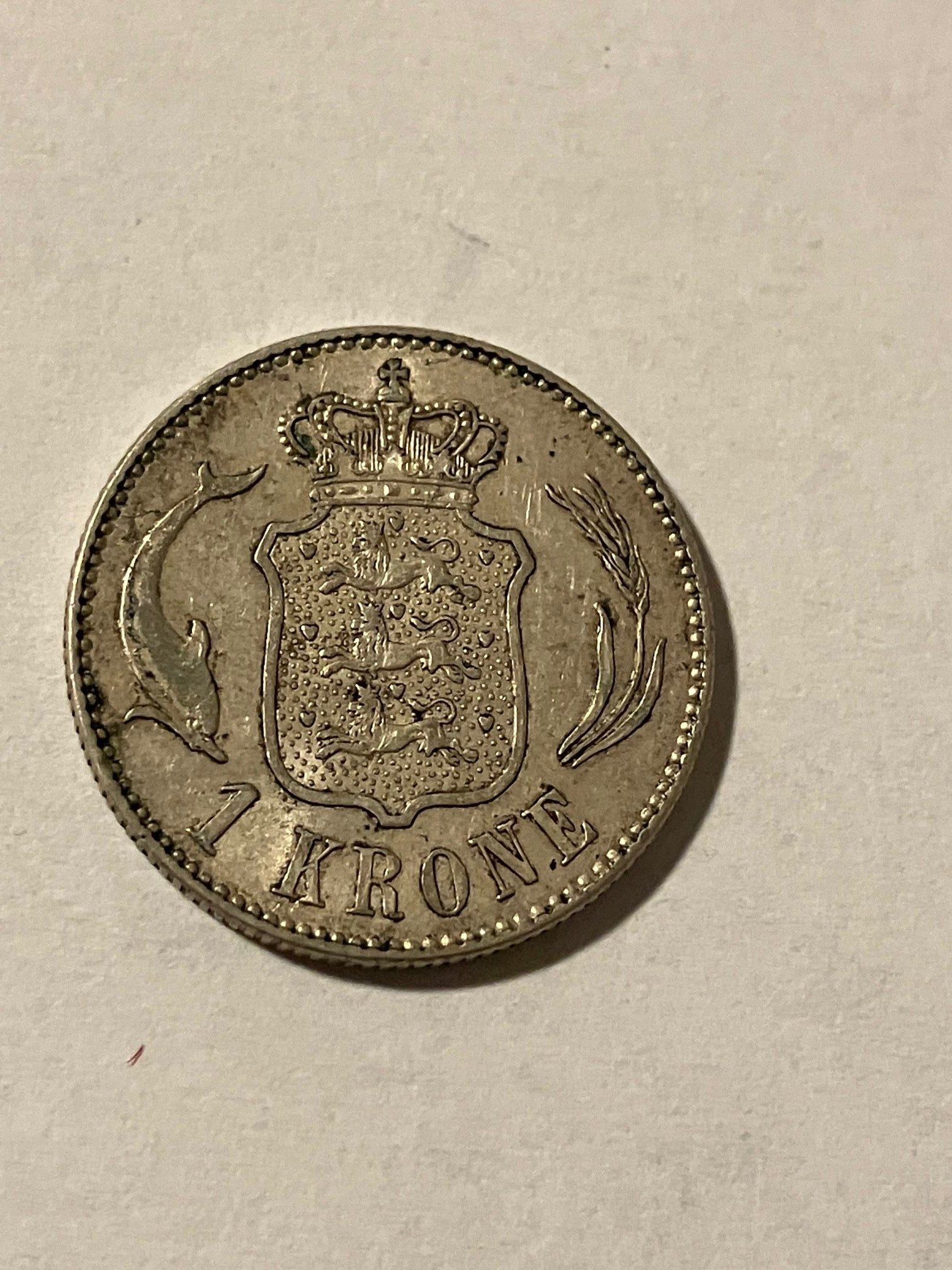 1 Krone 1916 Danmark