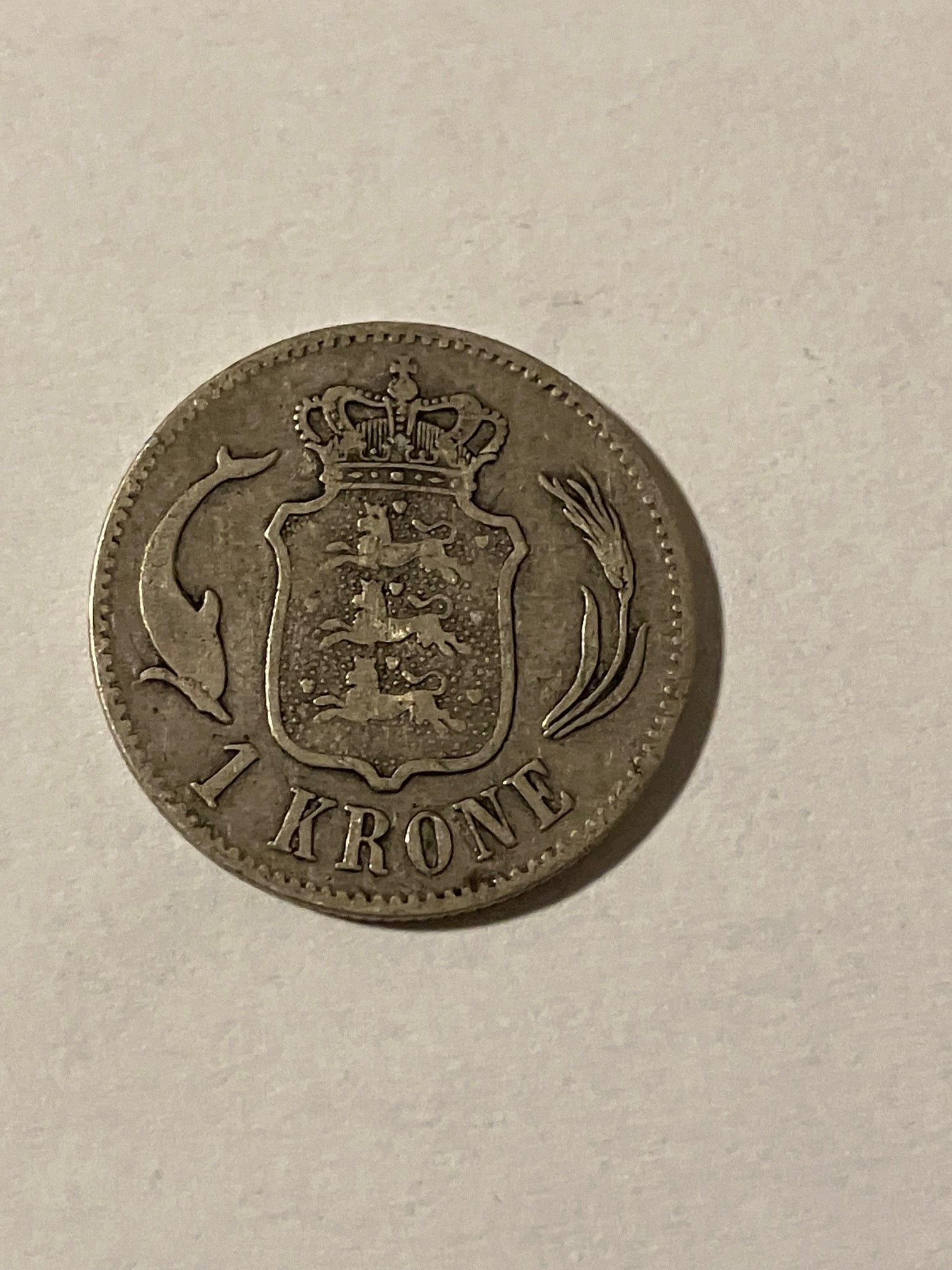 1 Krone 1875 Danmark