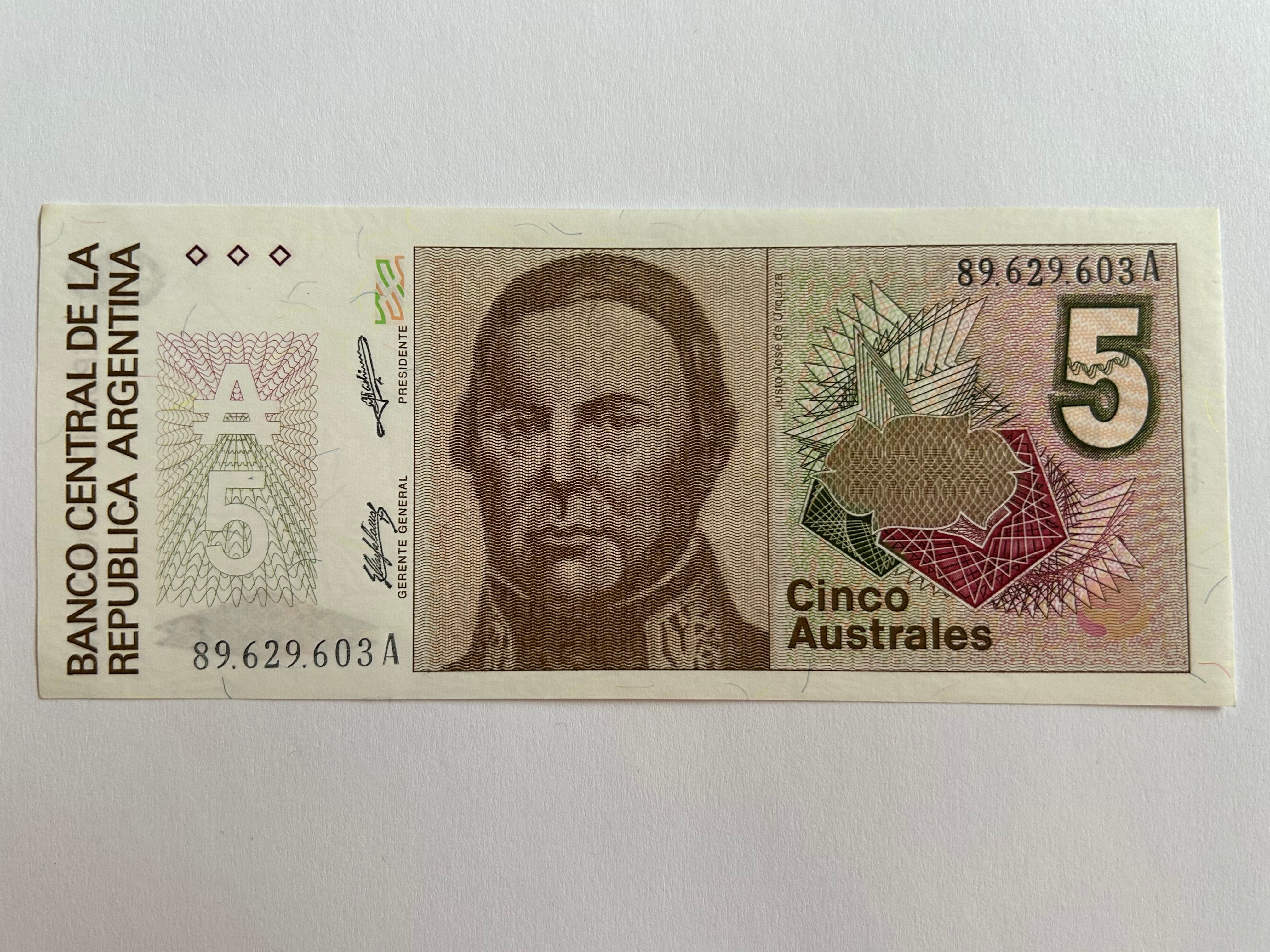 5 Australes Argentina