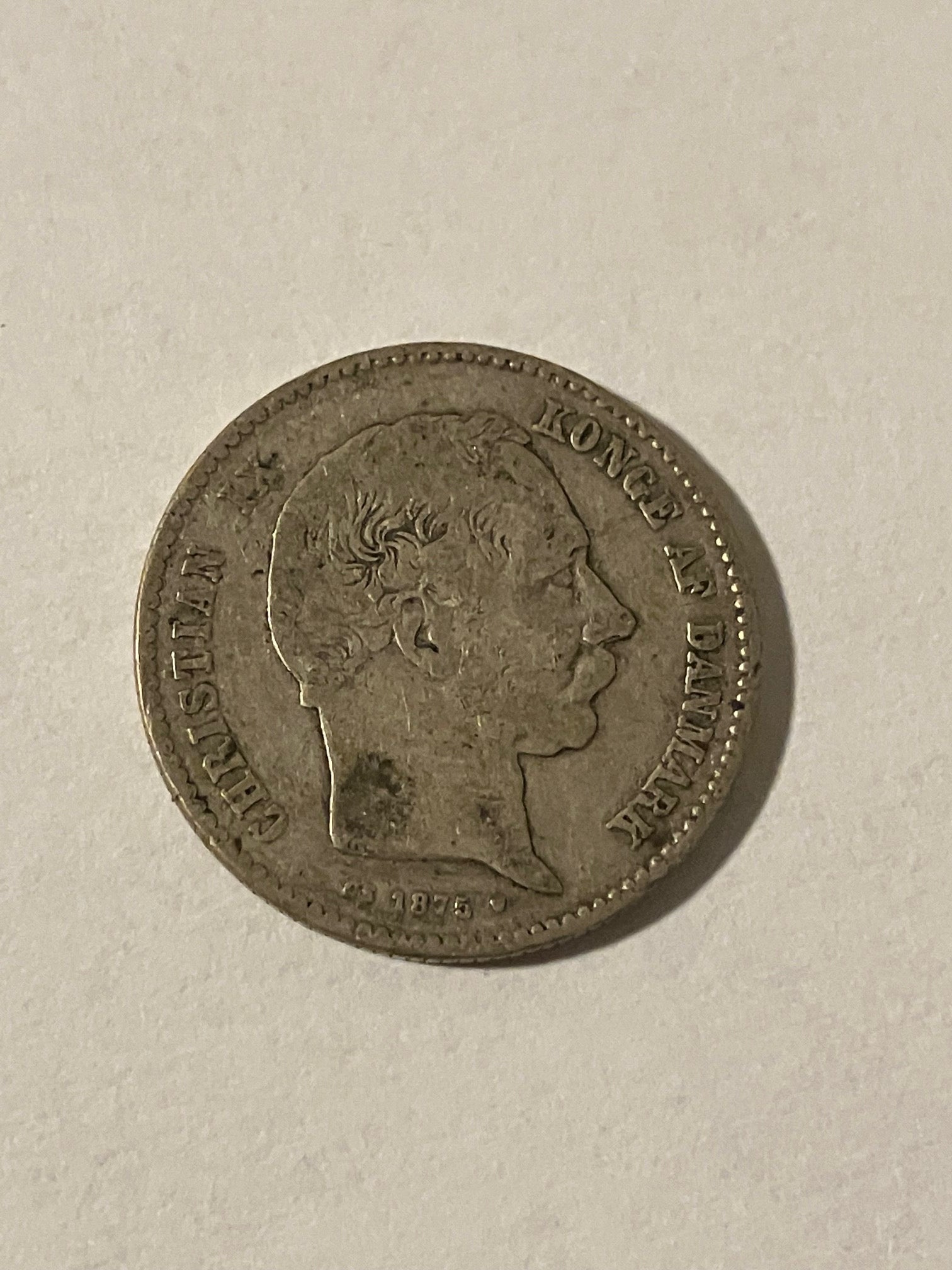 1 Krone 1875 Danmark