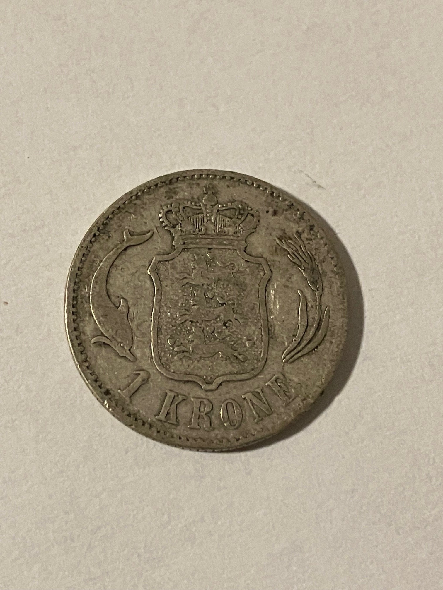 1 Krone 1875 Danmark