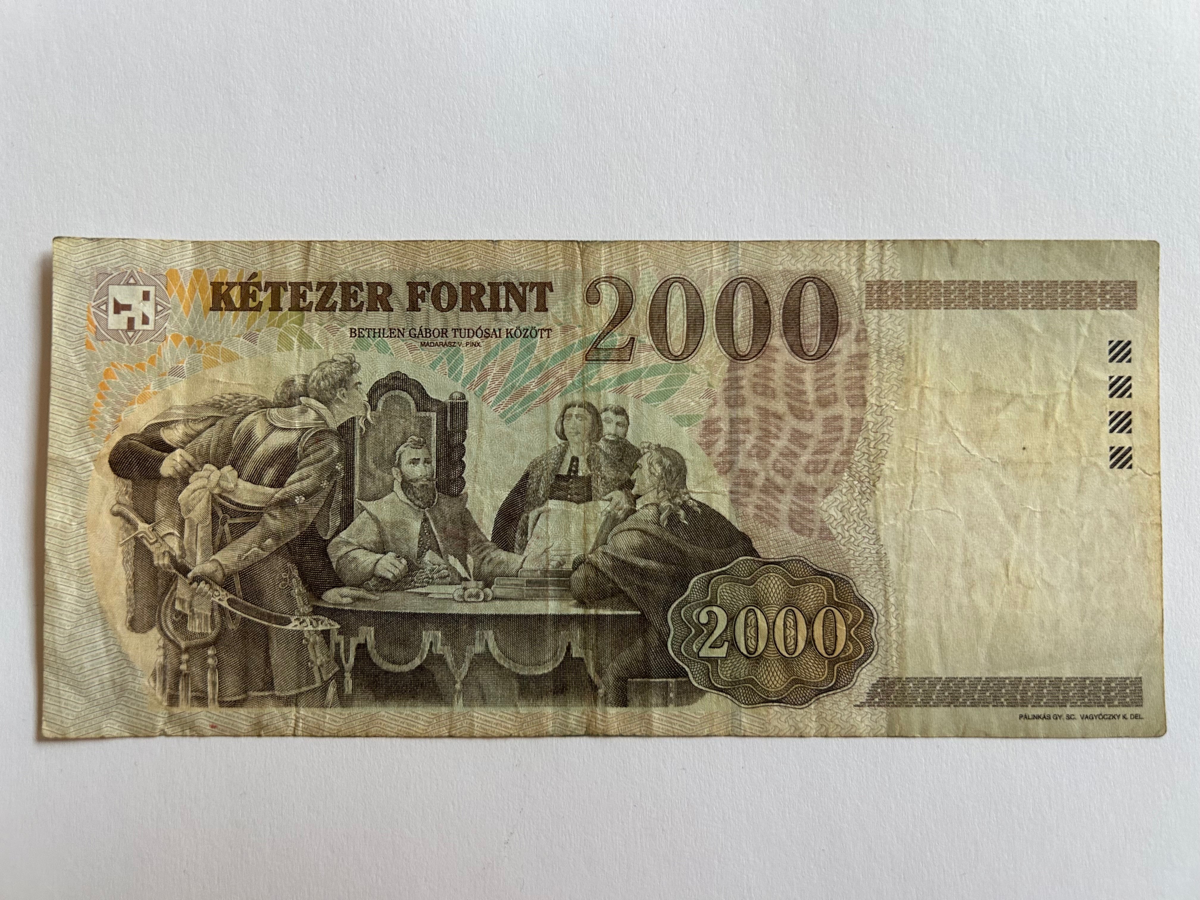 2000 Forint Hungary 2002